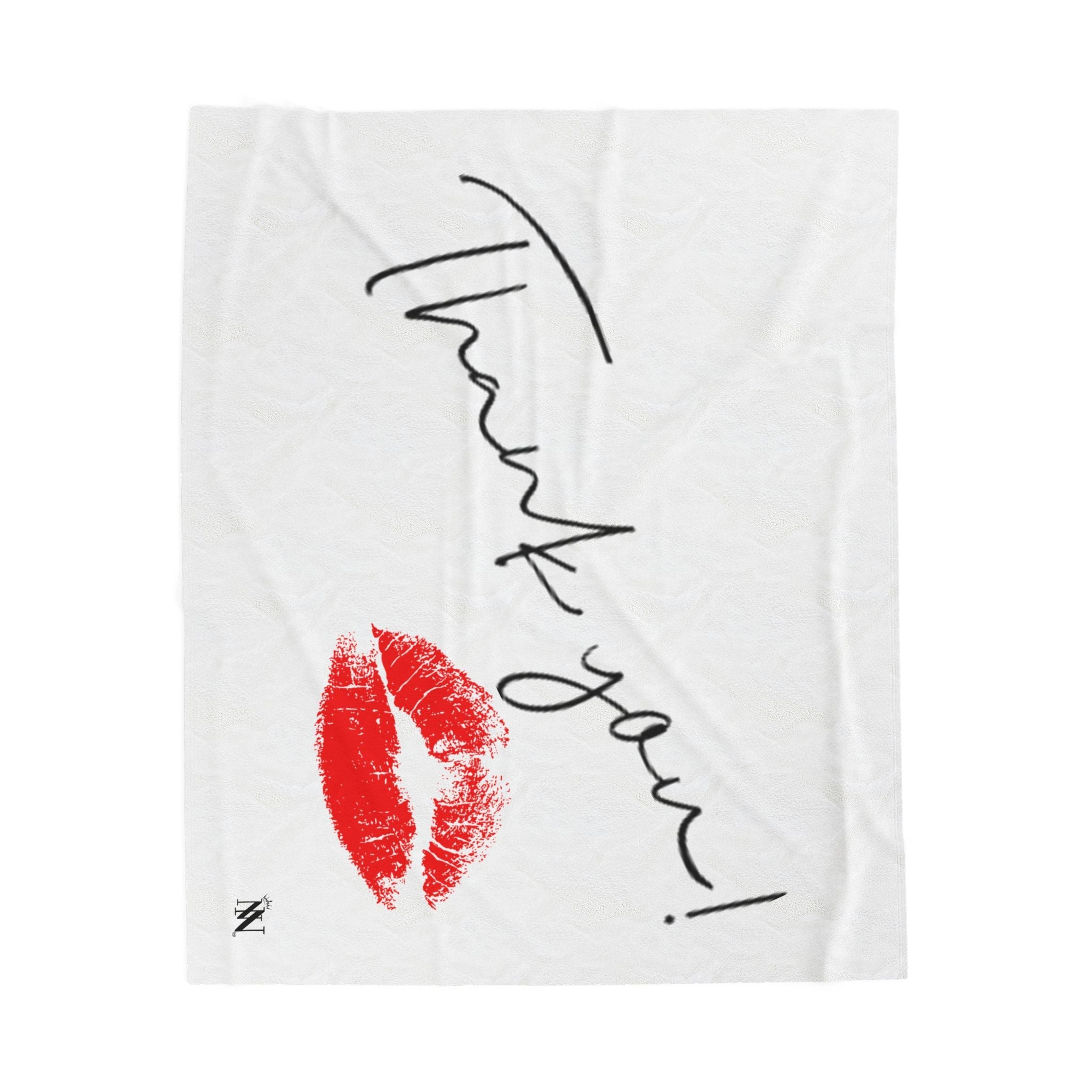 Thank You Kiss | Mix & Match Fun-Flirty Lovers’ Blankets