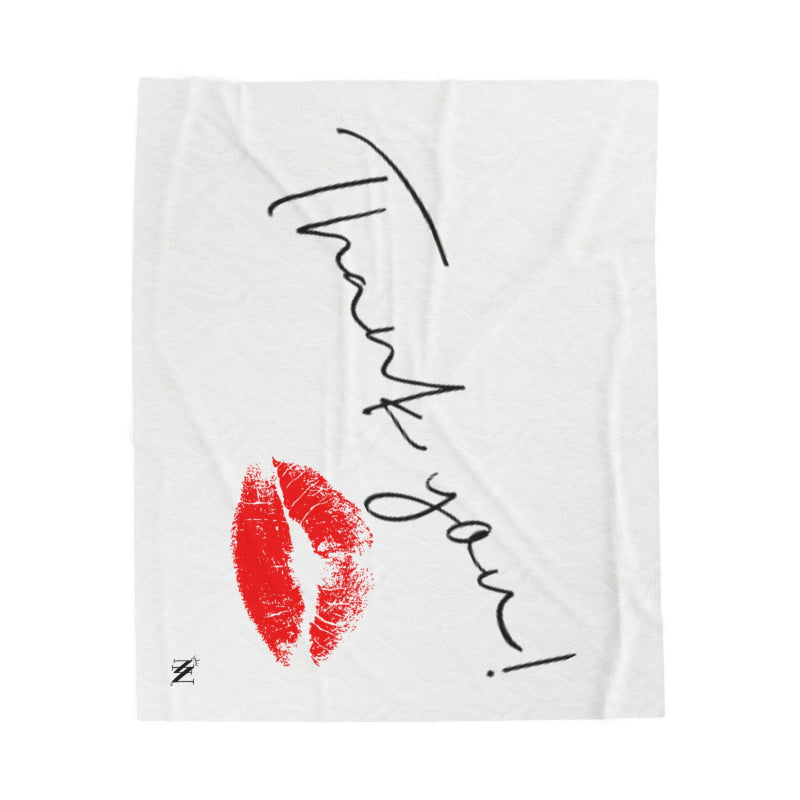 Thank You Kiss | Mix & Match Fun-Flirty Lovers’ Blankets
