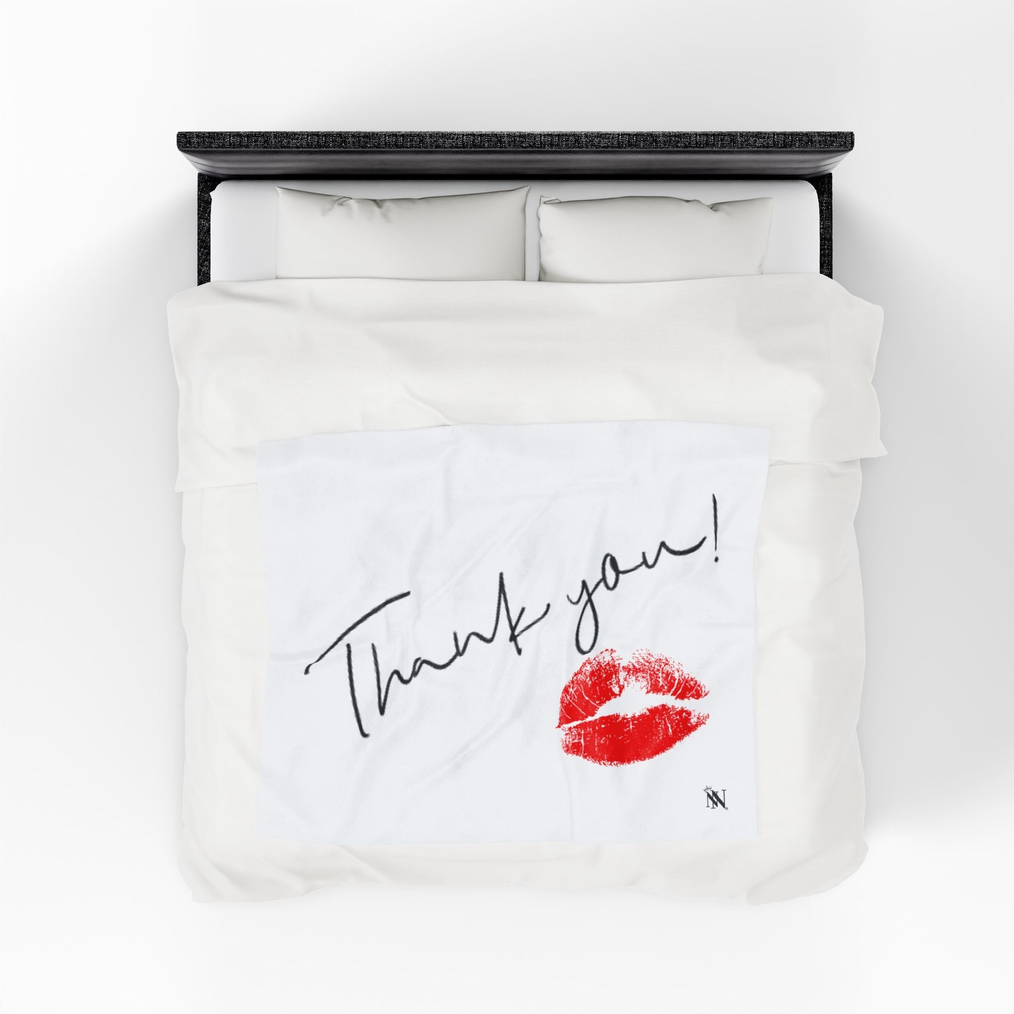 Thank You Kiss | Mix & Match Fun-Flirty Lovers’ Blankets