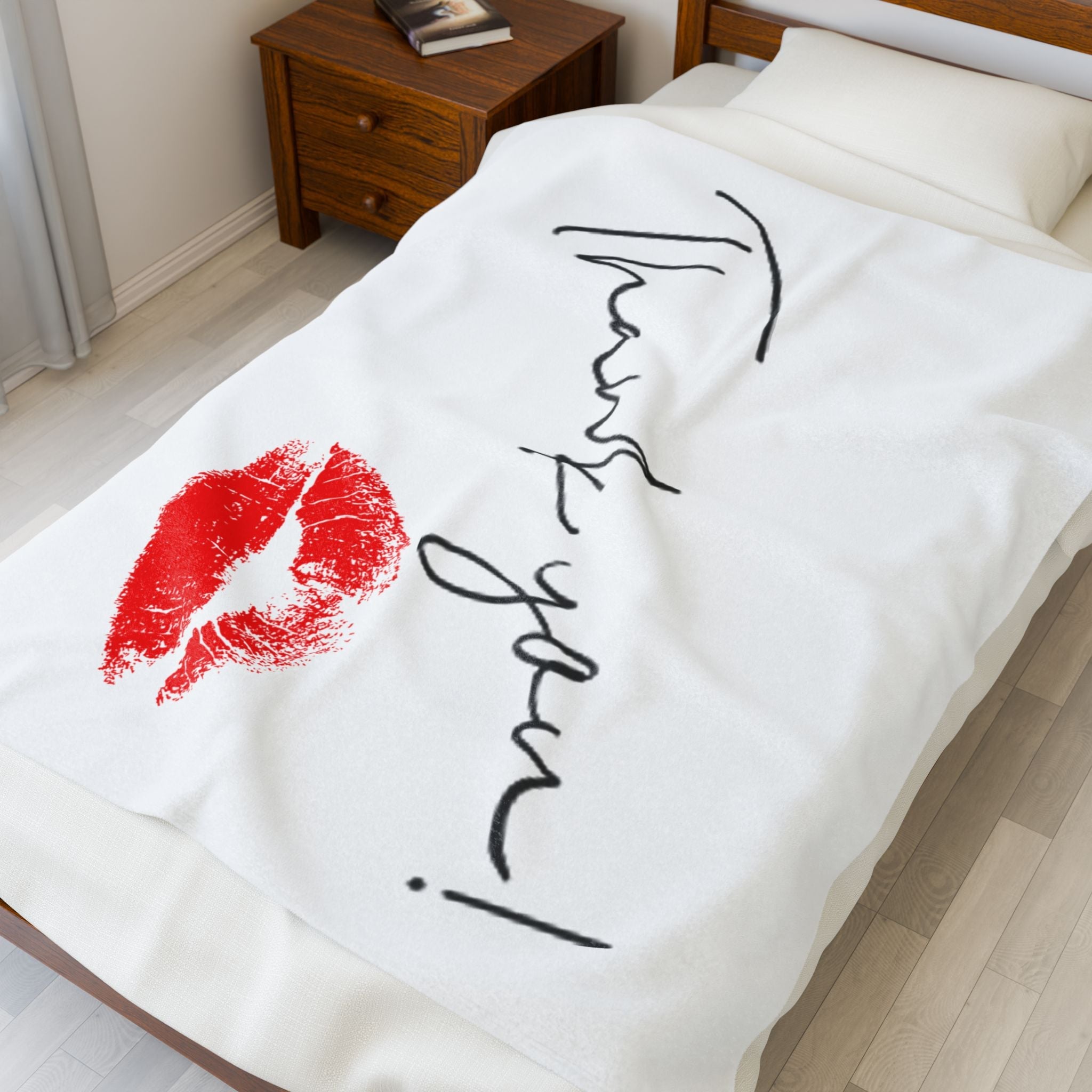 Thank You Kiss | Mix & Match Fun-Flirty Lovers’ Blankets