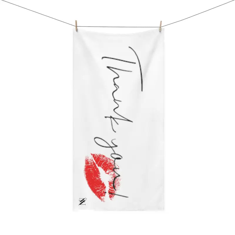 Thank You Kiss | Mix & Match Naughty XL Fun-Flirty Lovers’ Towels