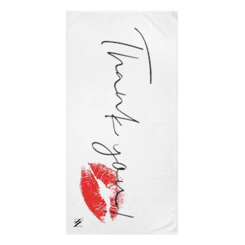Thank You Kiss | Mix & Match Naughty XL Fun-Flirty Lovers’ Towels