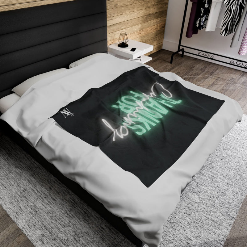 Thanks for Cumming | Mix & Match Fun-Flirty Lovers’ Blankets