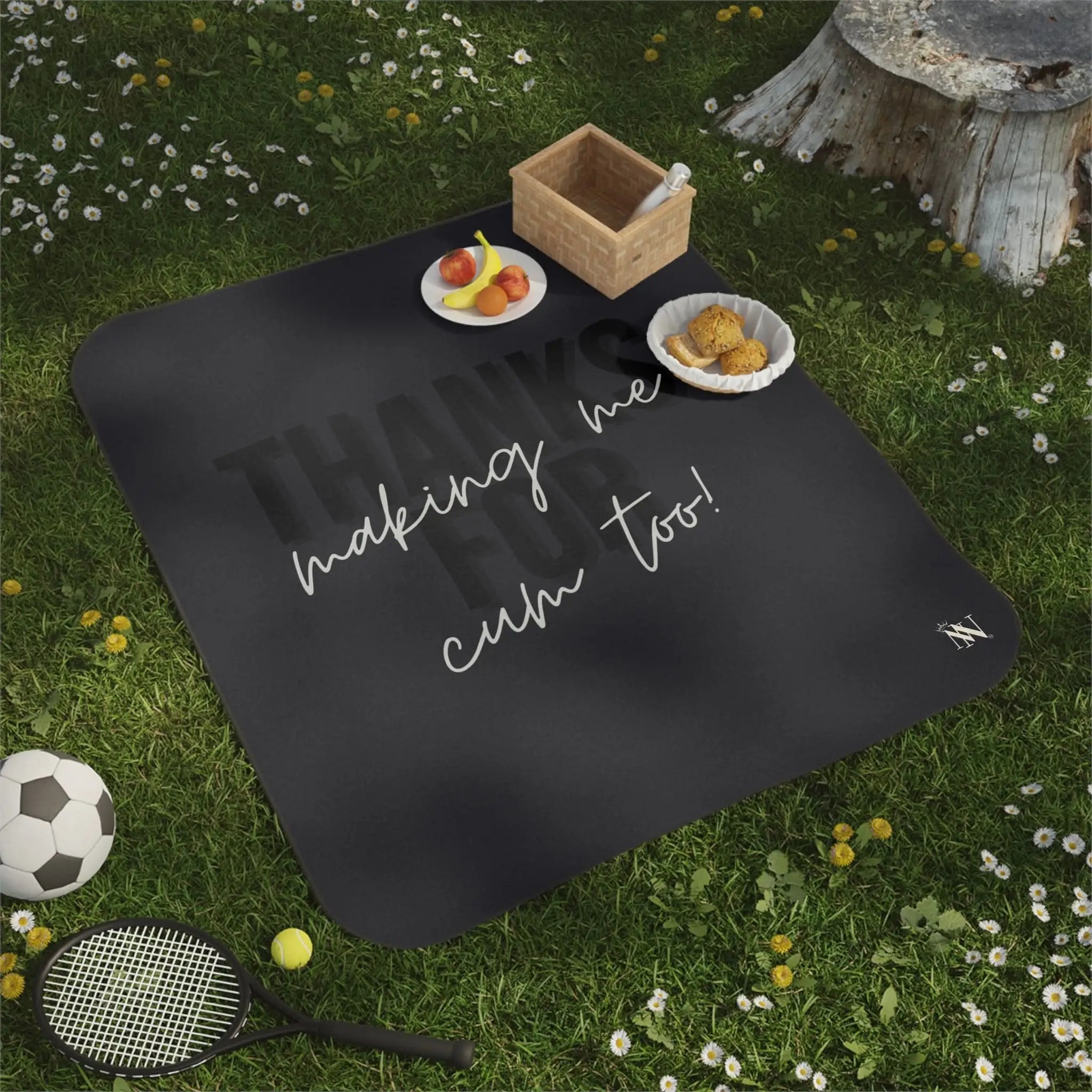 Thanks for Making Me Cum Too! | Mix Match Fun-Flirty Lovers’ Water-Resistant Blankets