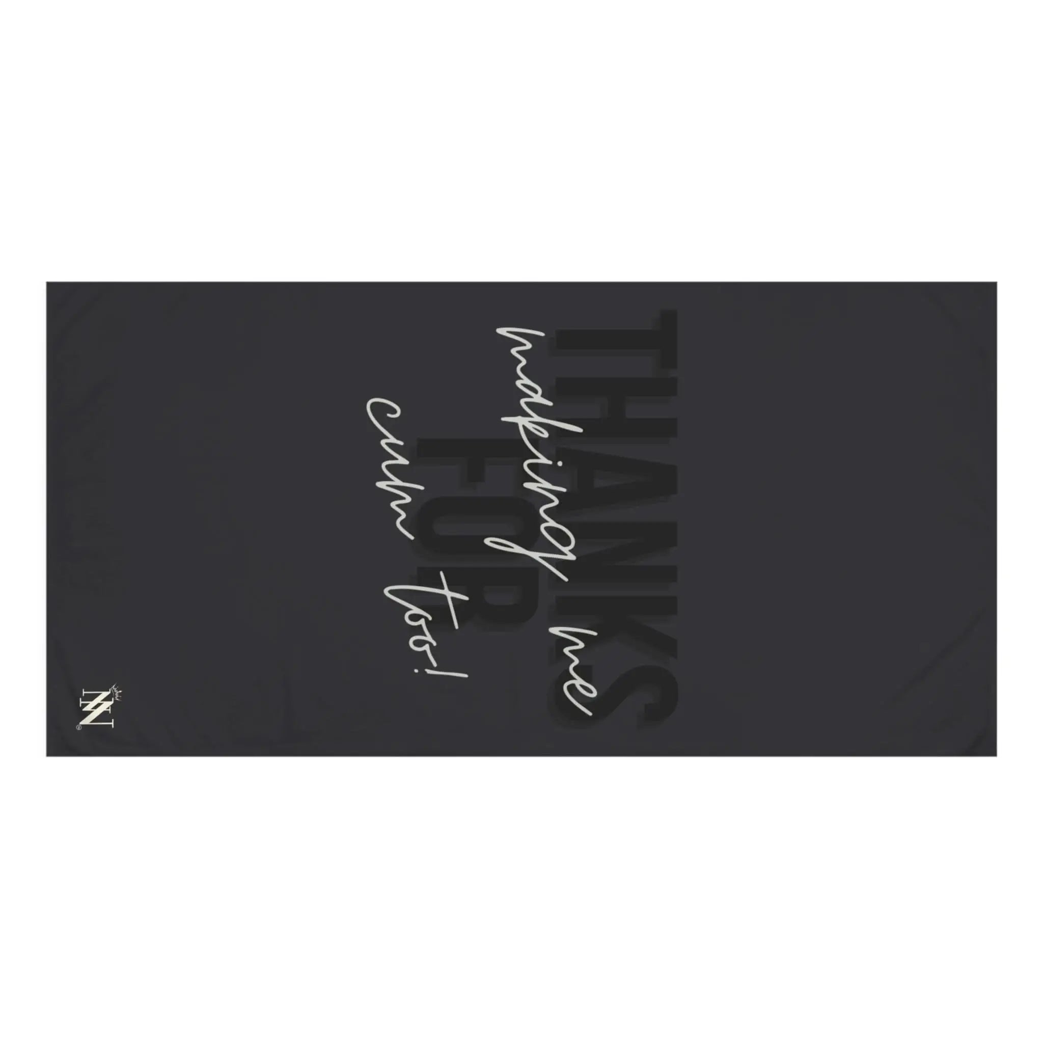 Thanks for Making Me Cum Too! | Mix & Match Naughty XL Fun-Flirty Lovers’ Towels