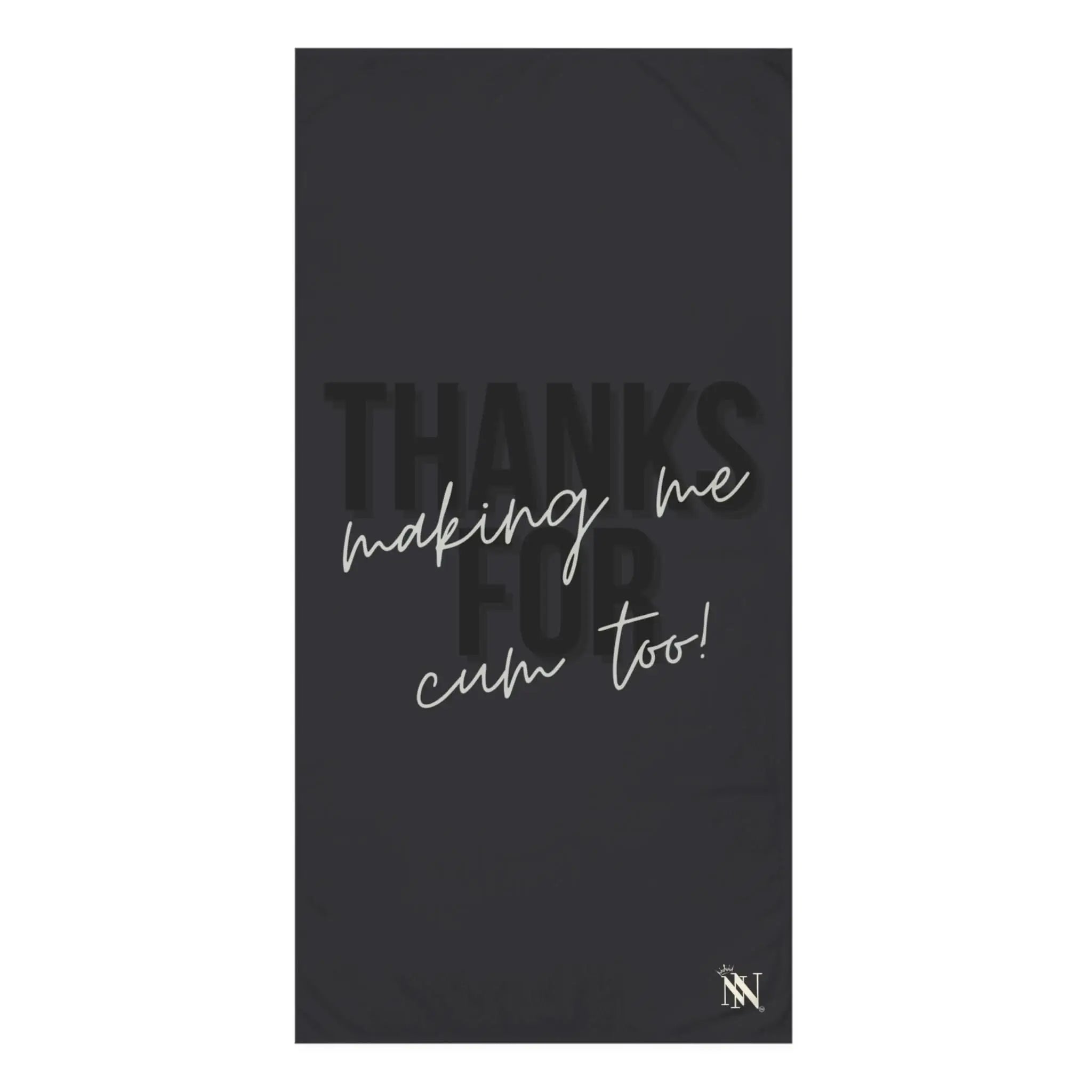 Thanks for Making Me Cum Too! | Mix & Match Naughty XL Fun-Flirty Lovers’ Towels