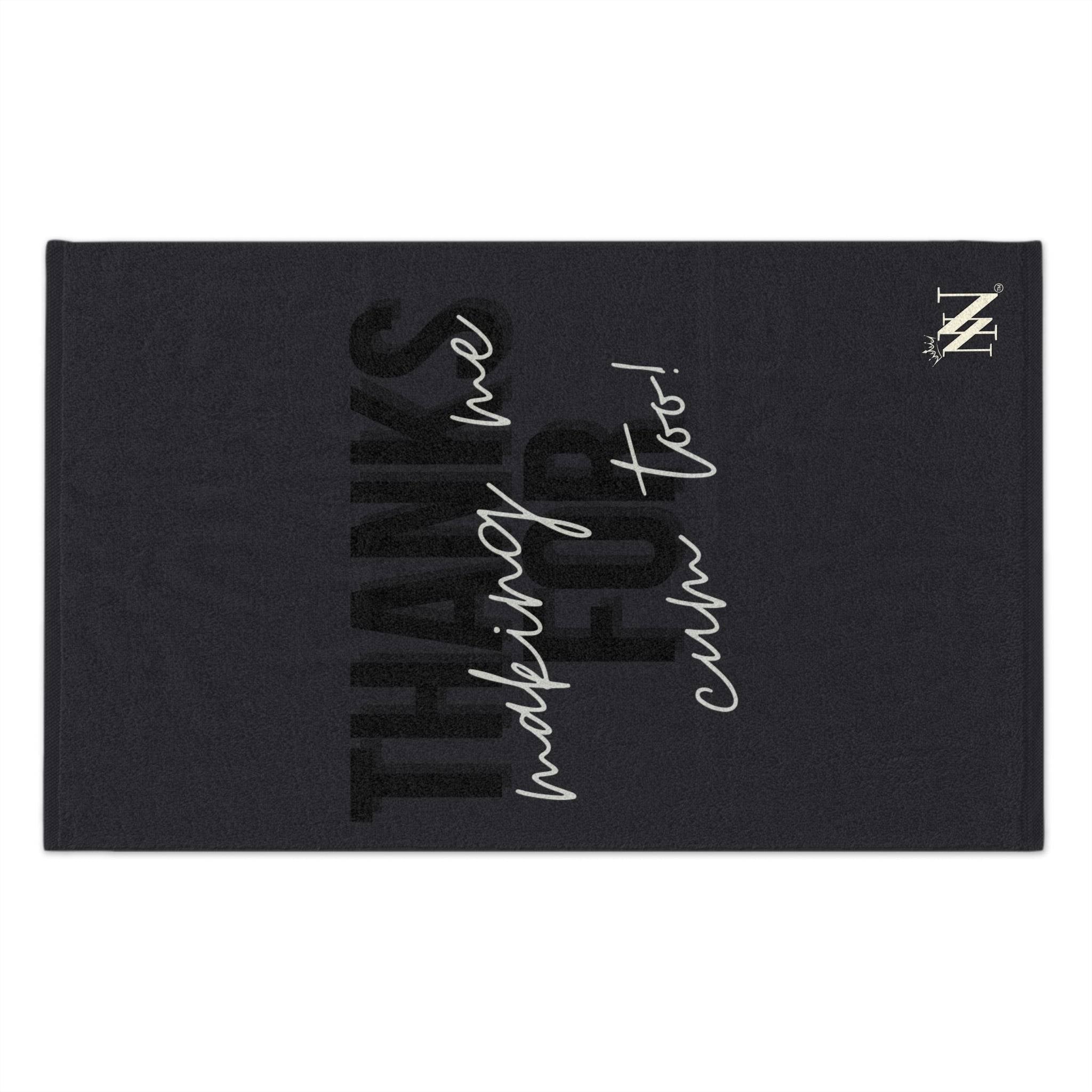 Thanks for Making Me Cum Too! | Mix & Match Soft Fun-Flirty Lovers’ Towels