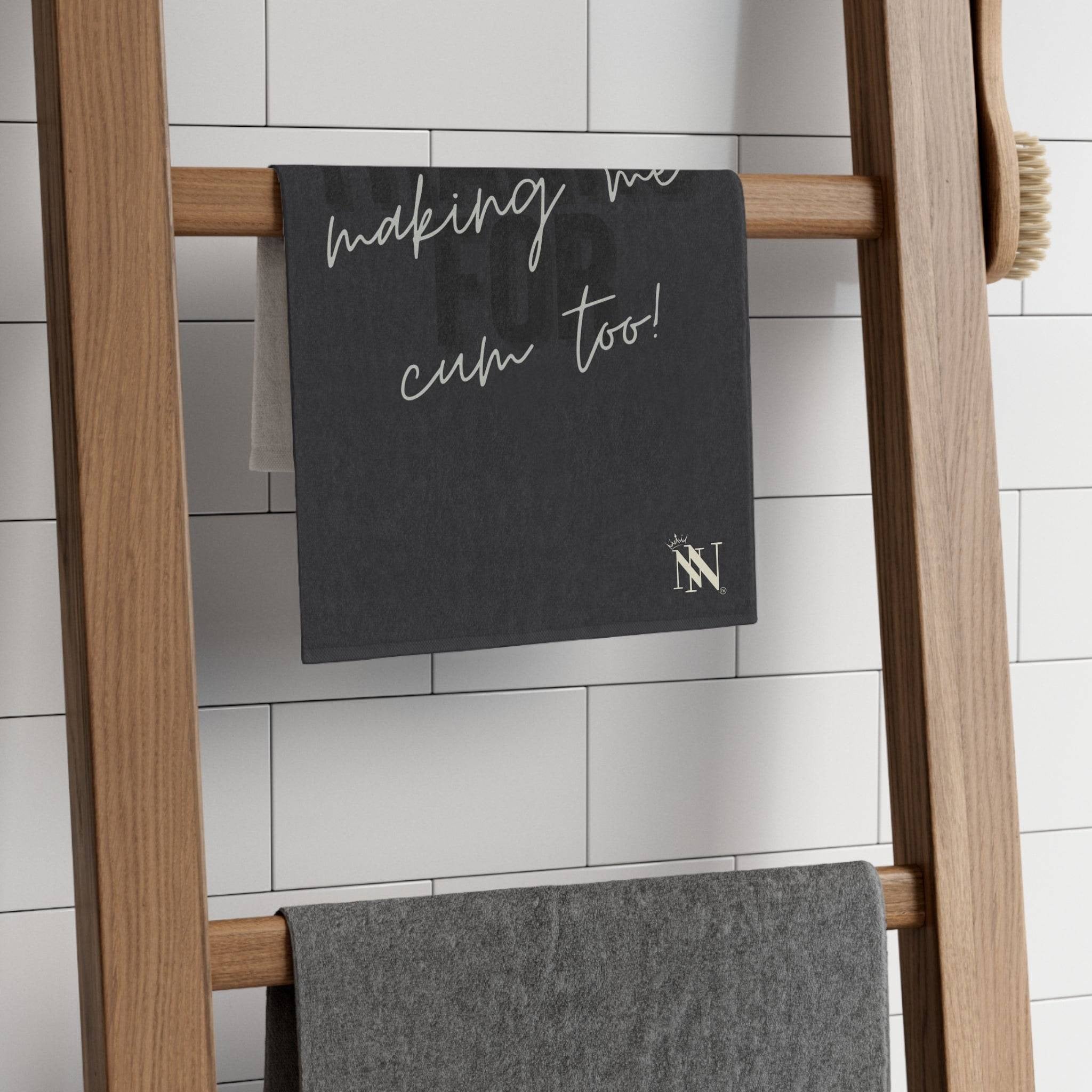Thanks for Making Me Cum Too! | Mix & Match Soft Fun-Flirty Lovers’ Towels