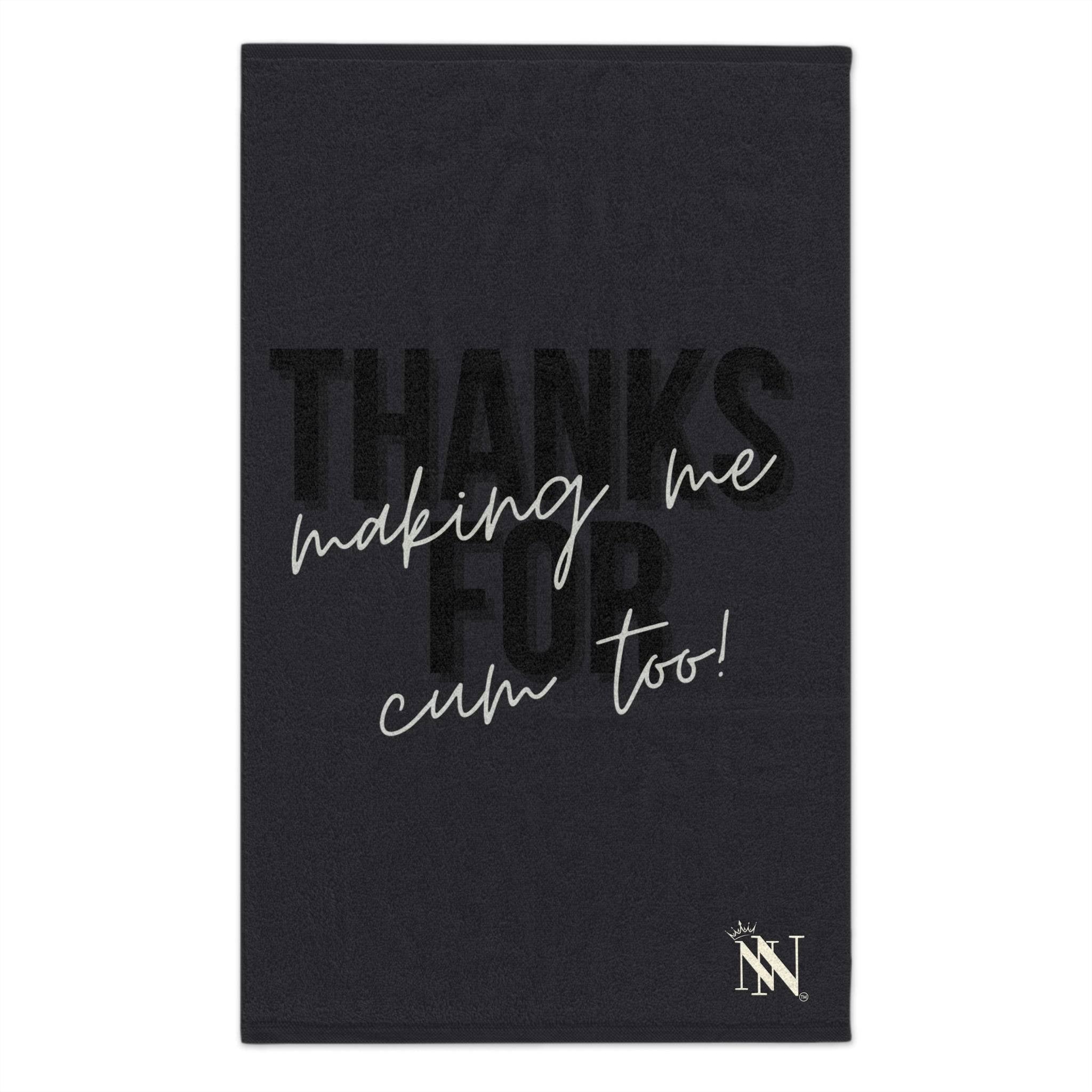 Thanks for Making Me Cum Too! | Mix & Match Soft Fun-Flirty Lovers’ Towels
