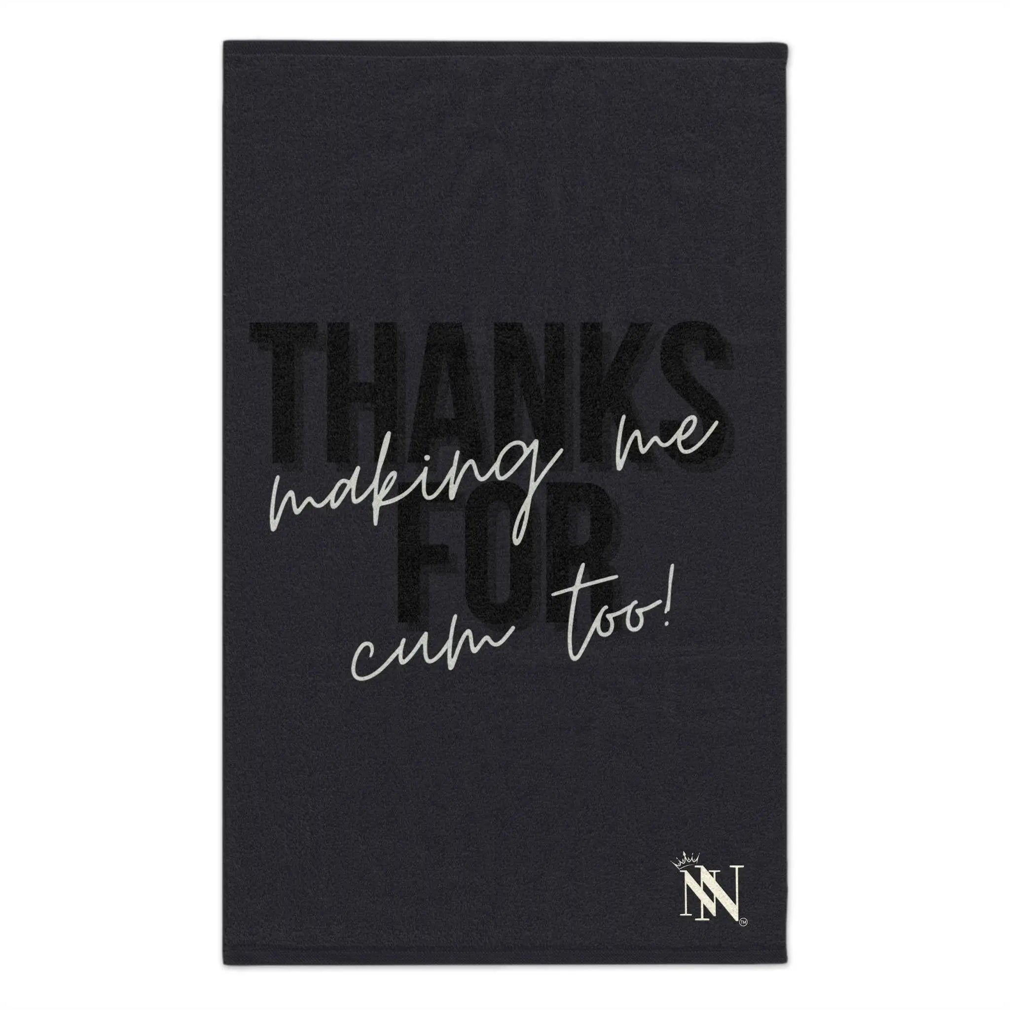 Thanks for Making Me Cum Too! | Mix & Match Soft Fun-Flirty Lovers’ Towels