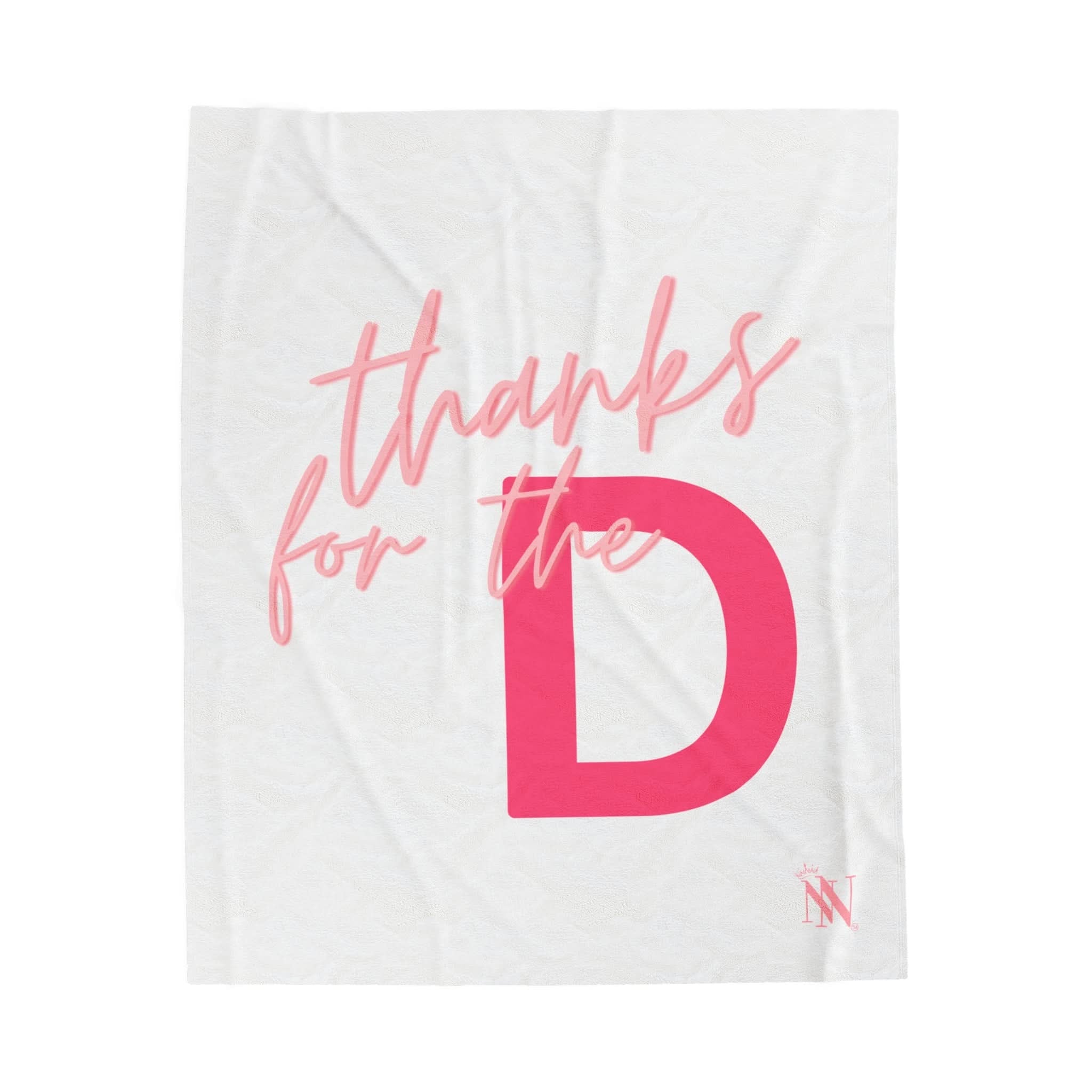 Thanks For The Big D | Mix & Match Fun-Flirty Lovers’ Blankets
