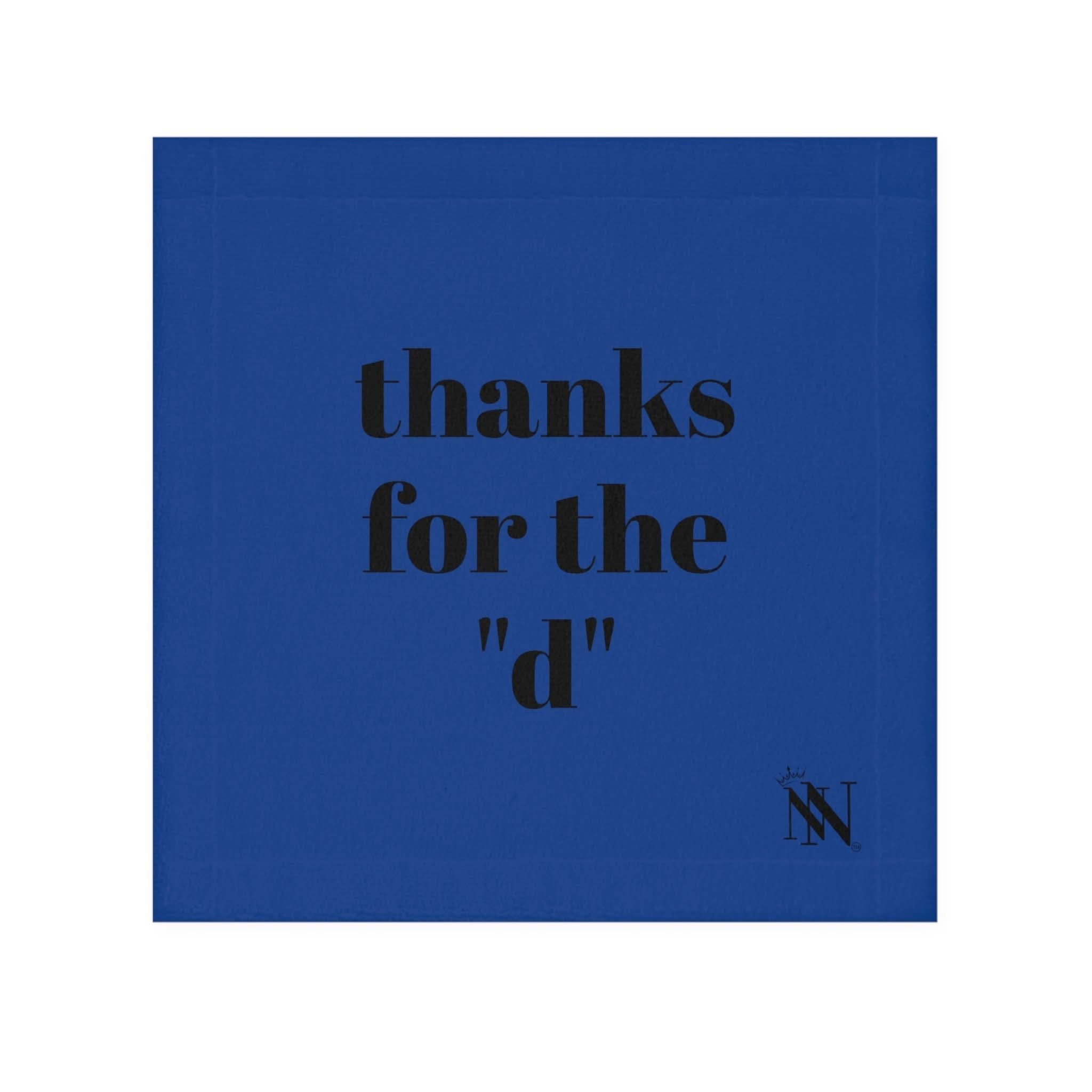 Thanks for the d Blue | Mix & Match Lils’ Fun-Flirty Lovers’ Towels