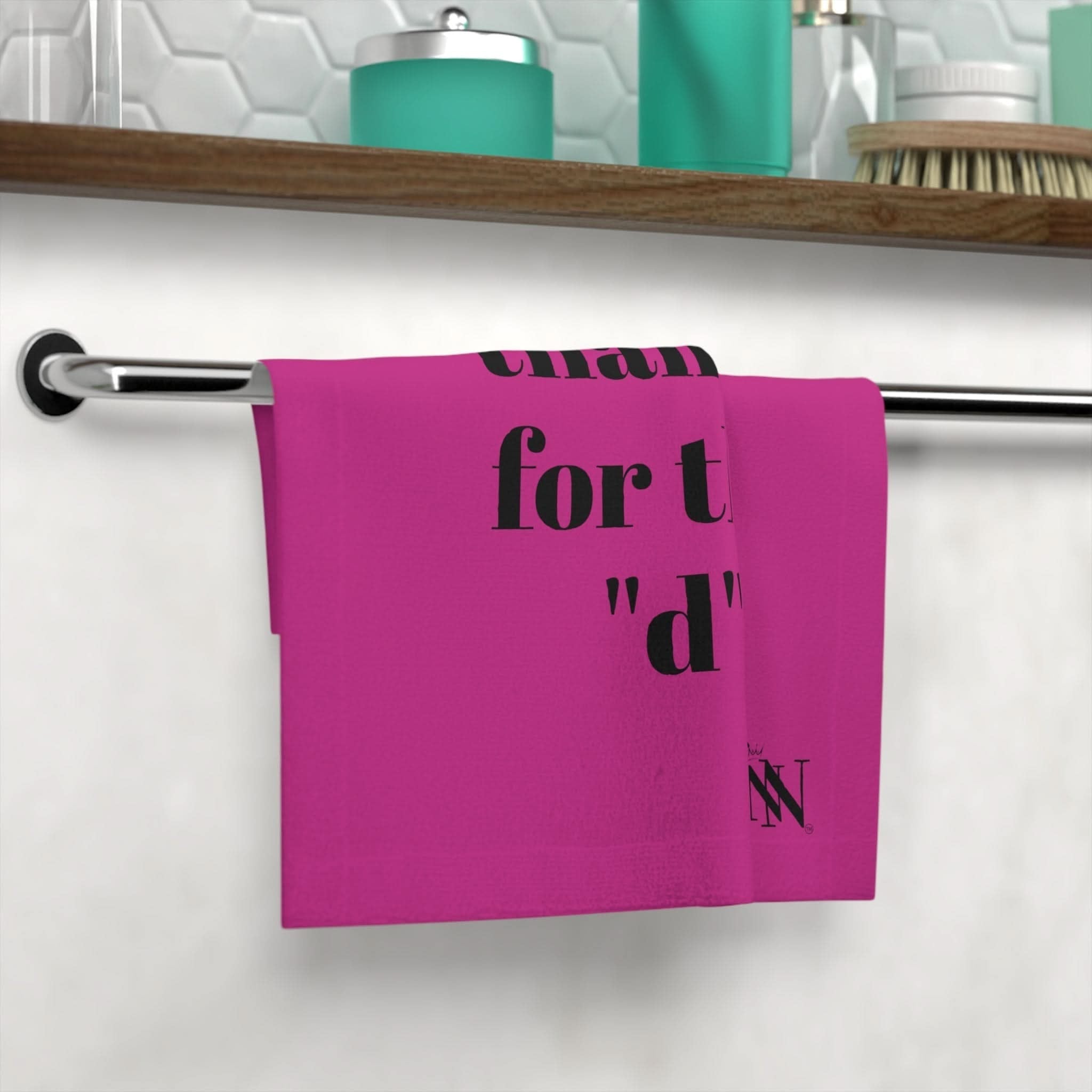 Thanks for the d Fuscia | Mix & Match Lils’ Fun-Flirty Lovers’ Towels