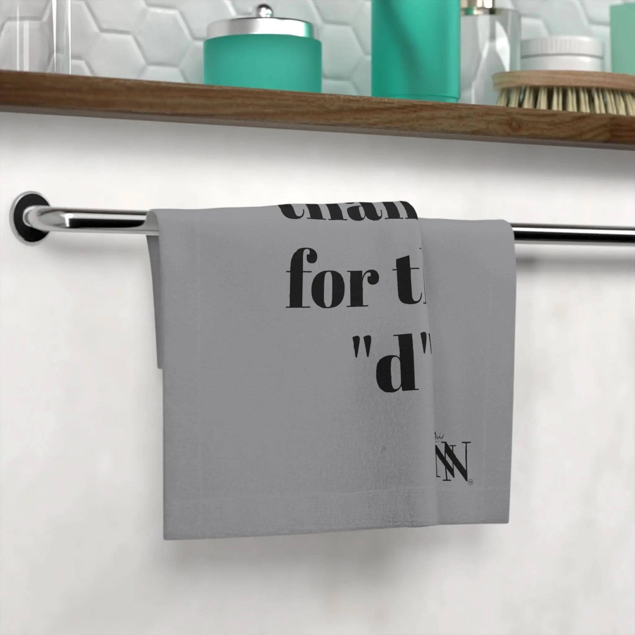 Thanks for the d Grey | Mix & Match Lils’ Fun-Flirty Lovers’ Towels