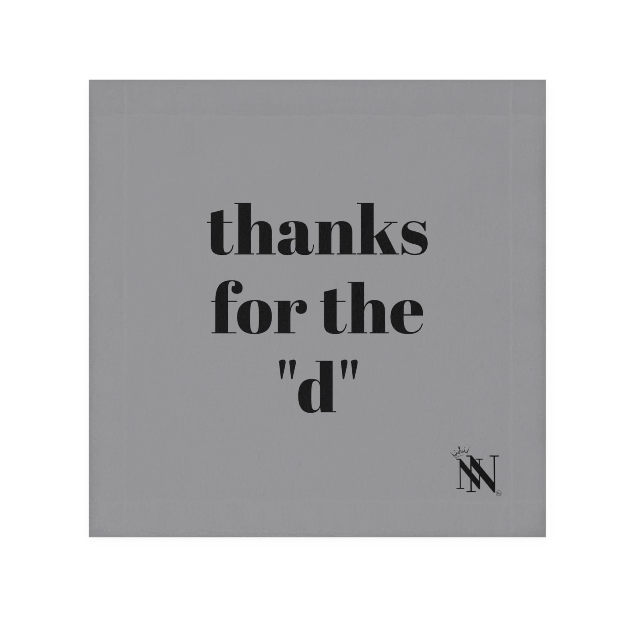 Thanks for the d Grey | Mix & Match Lils’ Fun-Flirty Lovers’ Towels