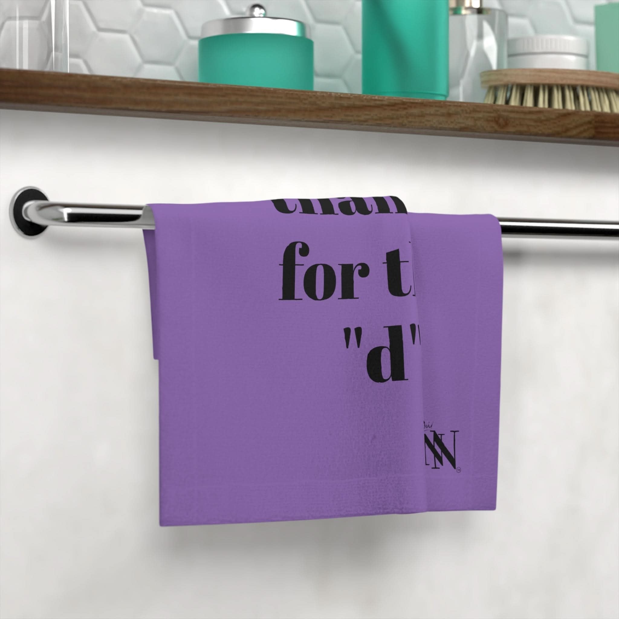 Thanks for the d Lavendar | Mix & Match Lils’ Fun-Flirty Lovers’ Towels