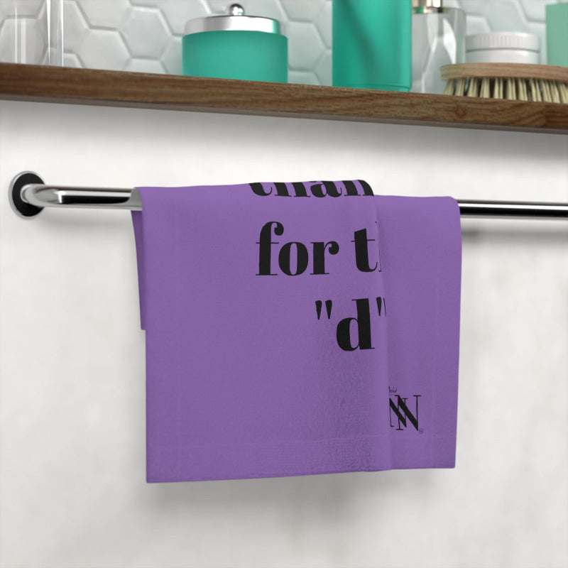 Thanks for the d Lavendar | Mix & Match Lils’ Fun-Flirty Lovers’ Towels