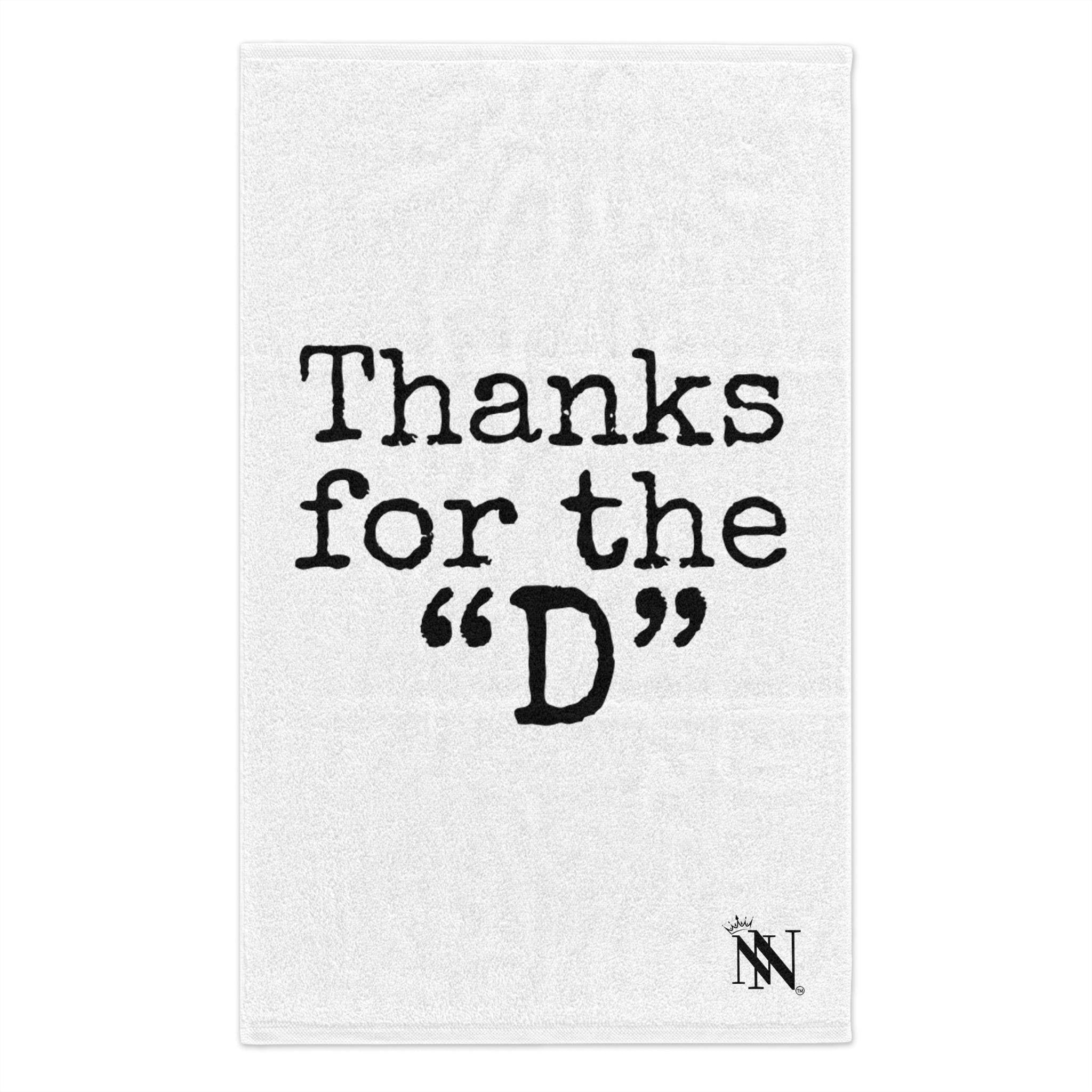 Thanks for the ’D’ | Mix & Match Soft Fun-Flirty Lovers’ Towels