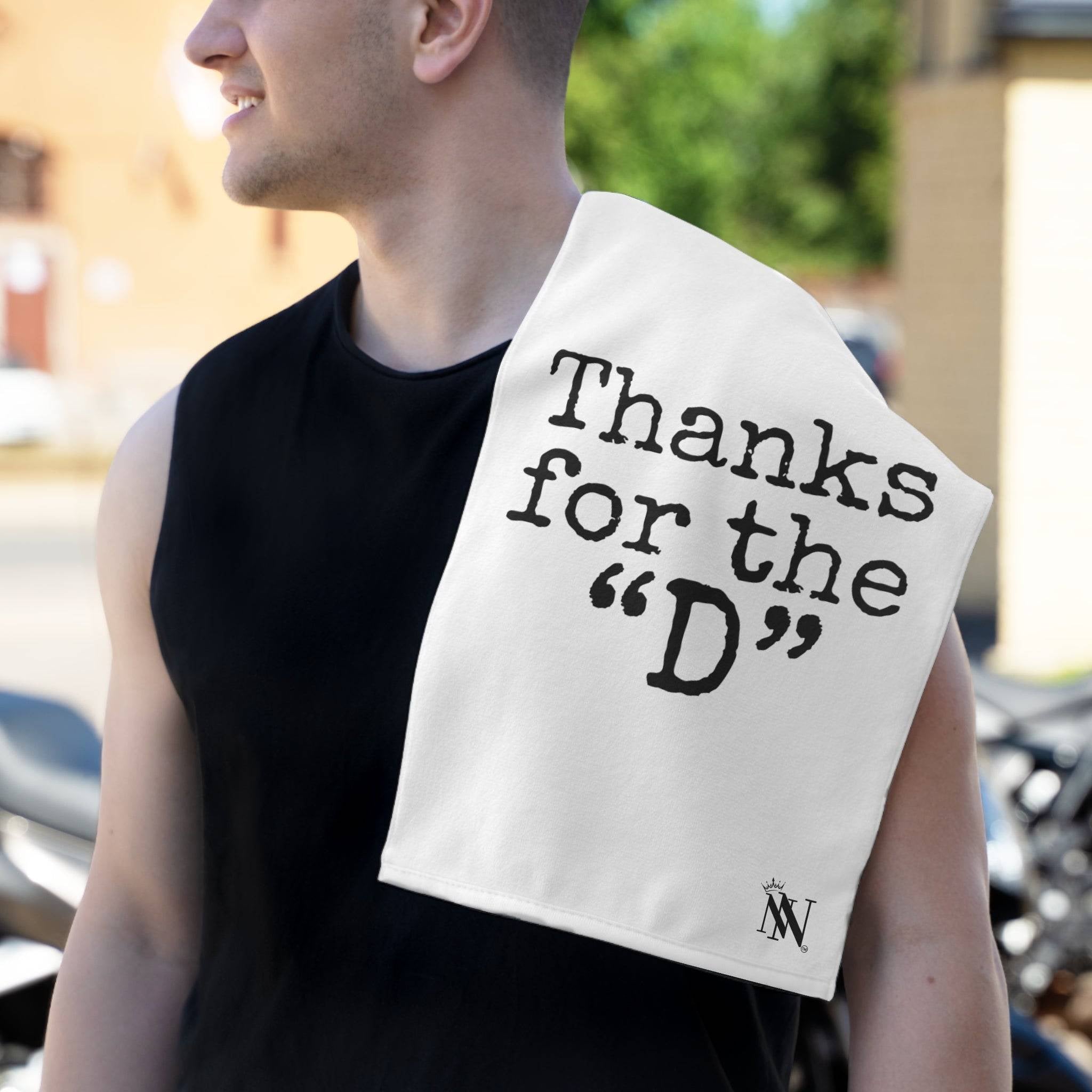 Thanks for the ’D’ | Mix & Match Soft Fun-Flirty Lovers’ Towels