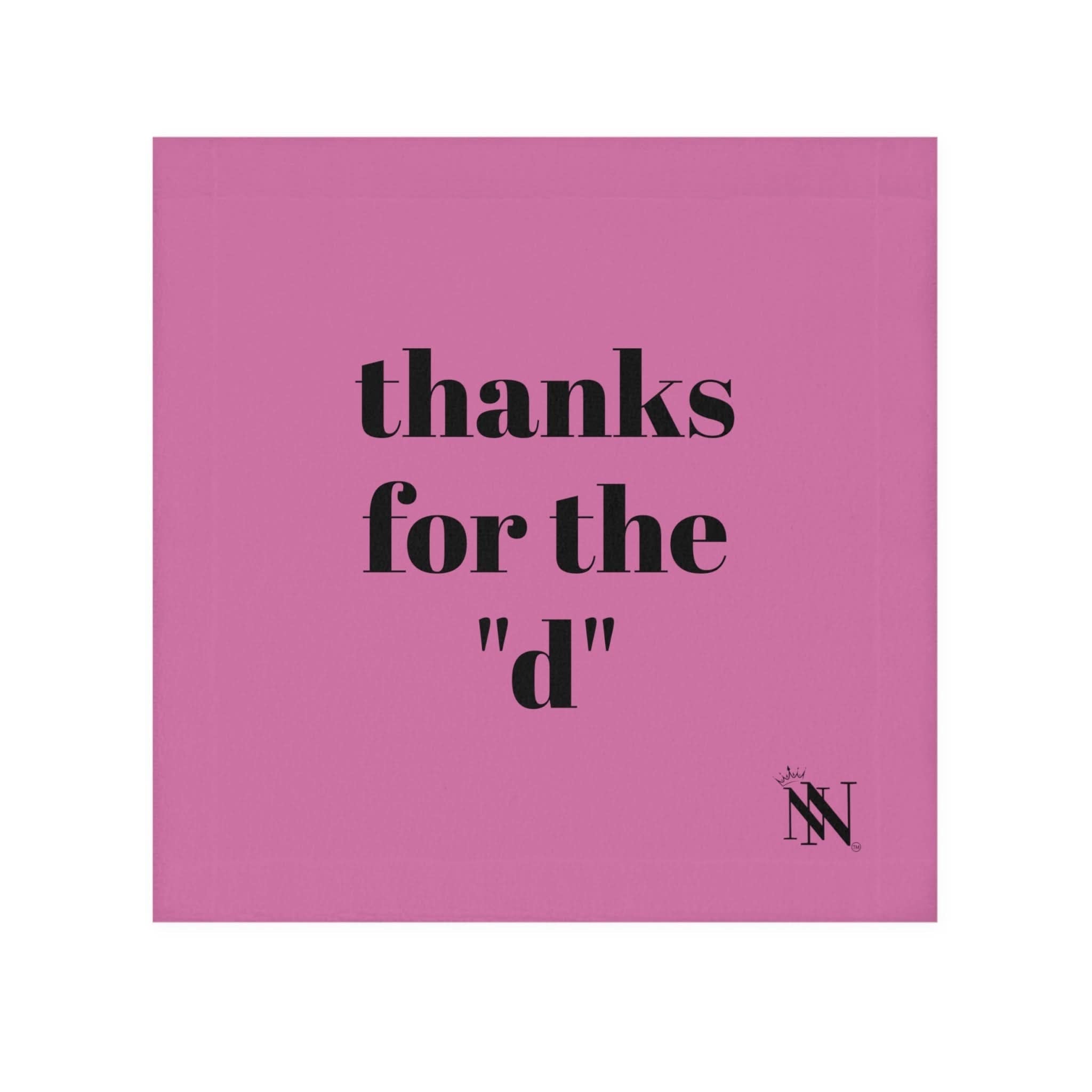 Thanks for the d Pink | Mix & Match Lils’ Fun-Flirty Lovers’ Towels