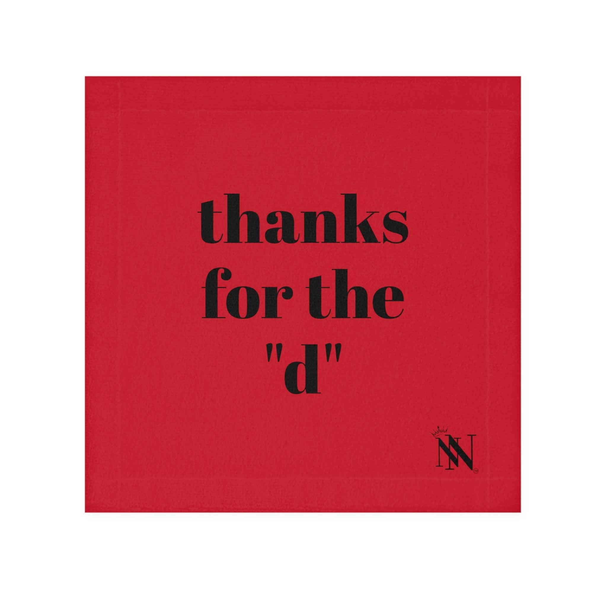 Thanks for the d Red | Mix & Match Lils’ Fun-Flirty Lovers’ Towels