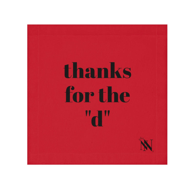 Thanks for the d Red | Mix & Match Lils’ Fun-Flirty Lovers’ Towels