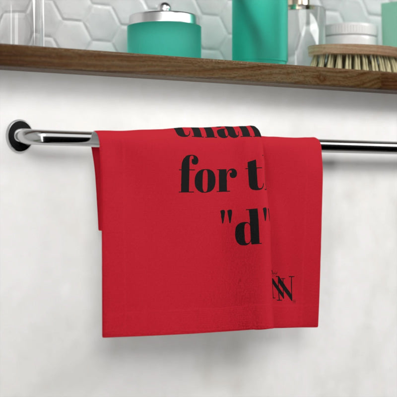 Thanks for the d Red | Mix & Match Lils’ Fun-Flirty Lovers’ Towels