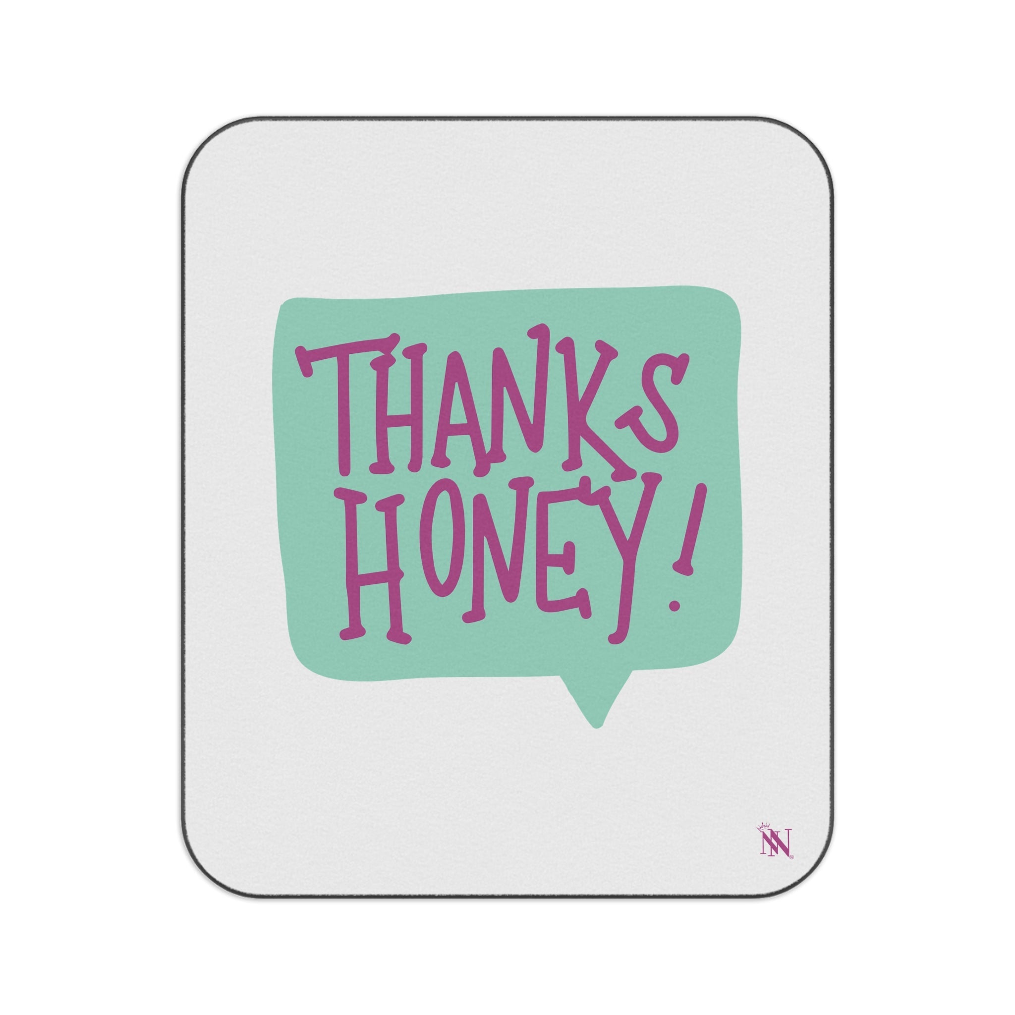 Thanks Honey! | Mix Match Fun-Flirty Lovers’ Water-Resistant Blankets