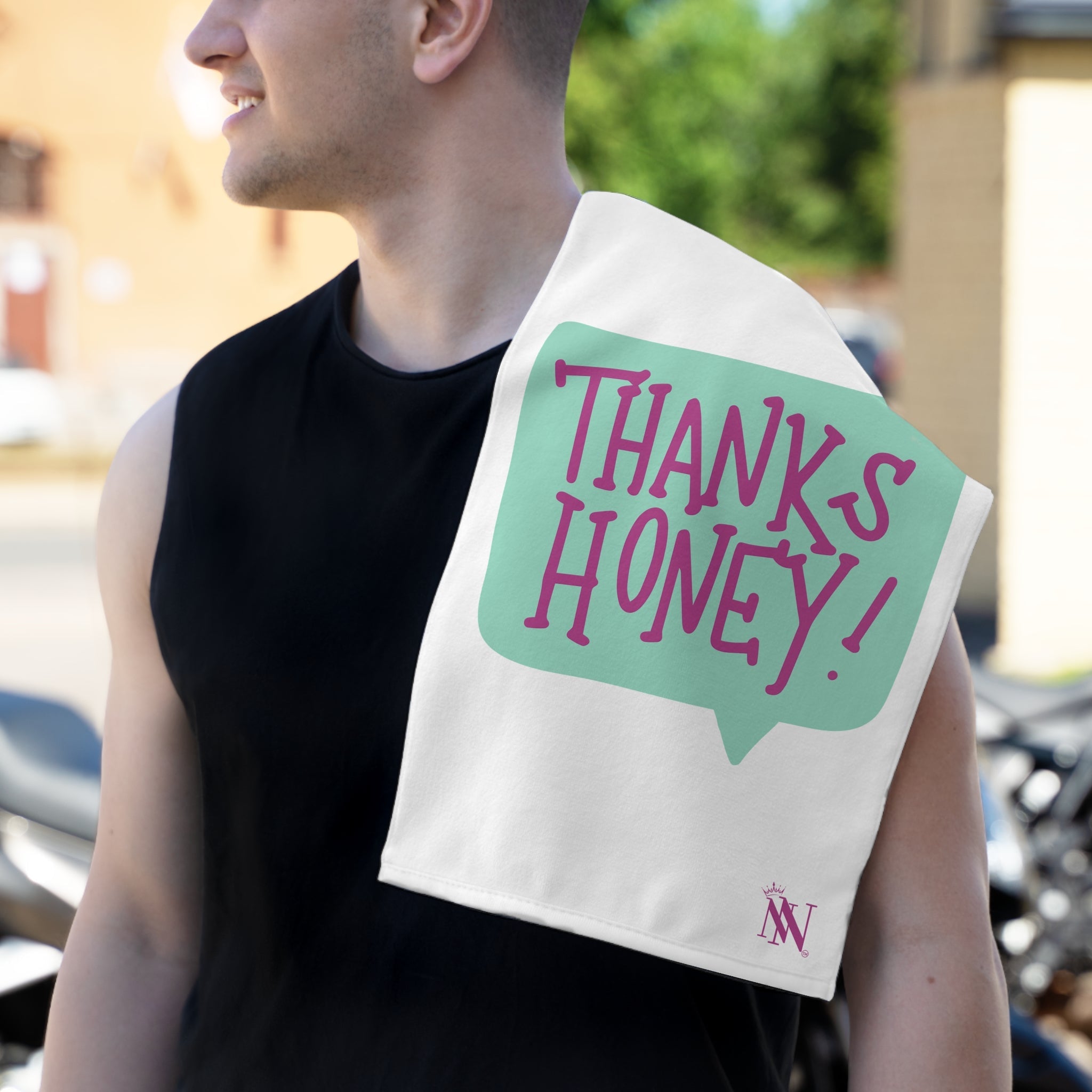 Thanks Honey! | Mix & Match Soft Fun-Flirty Lovers’ Towels