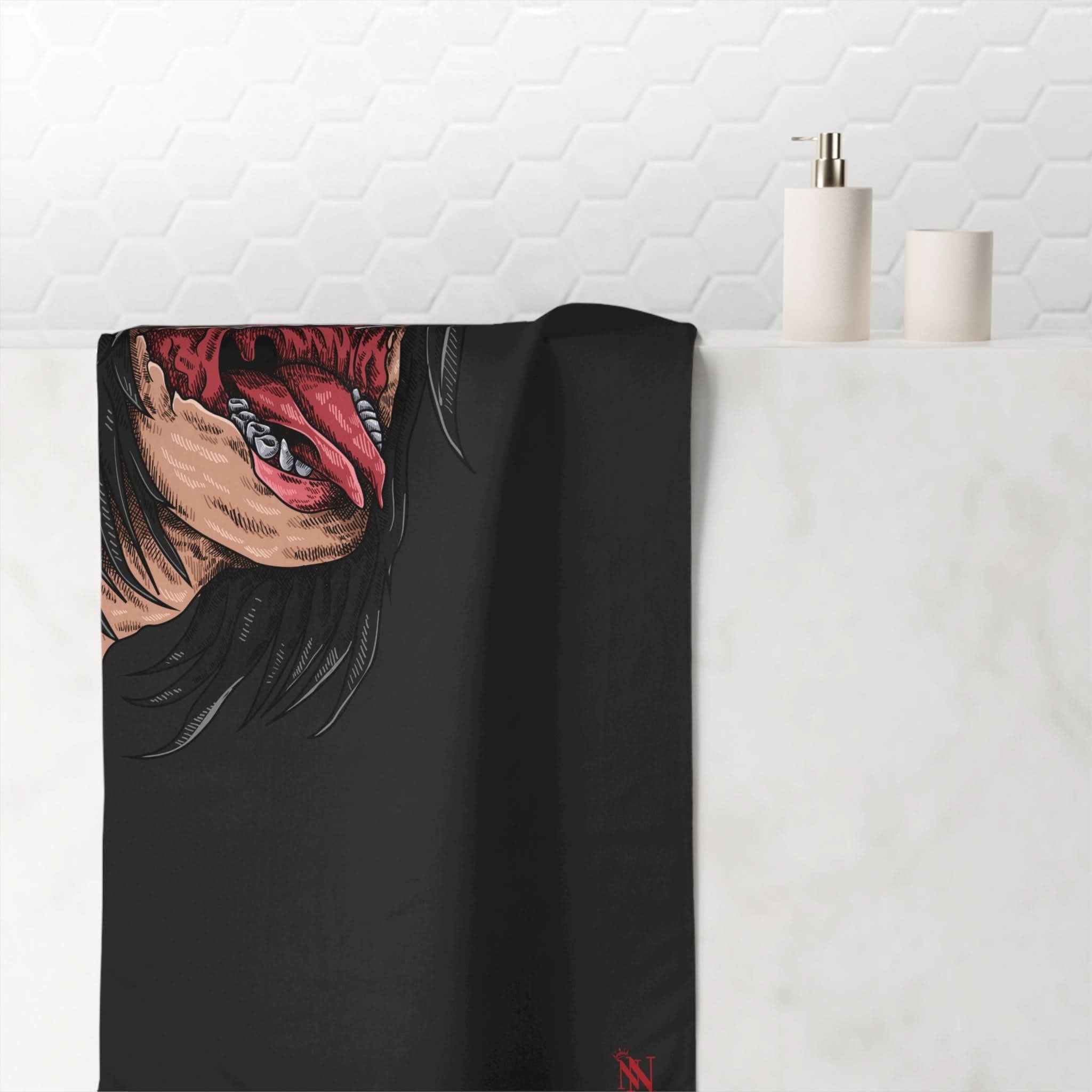 The Monster | Mix & Match Naughty XL Fun-Flirty Loversâ Towels