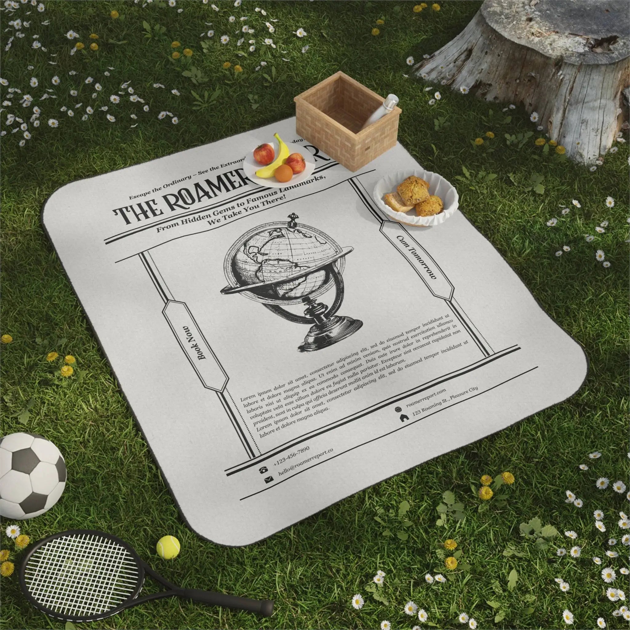 The Roamer Report | Mix Match Fun-Flirty Lovers’ Water-Resistant Blankets