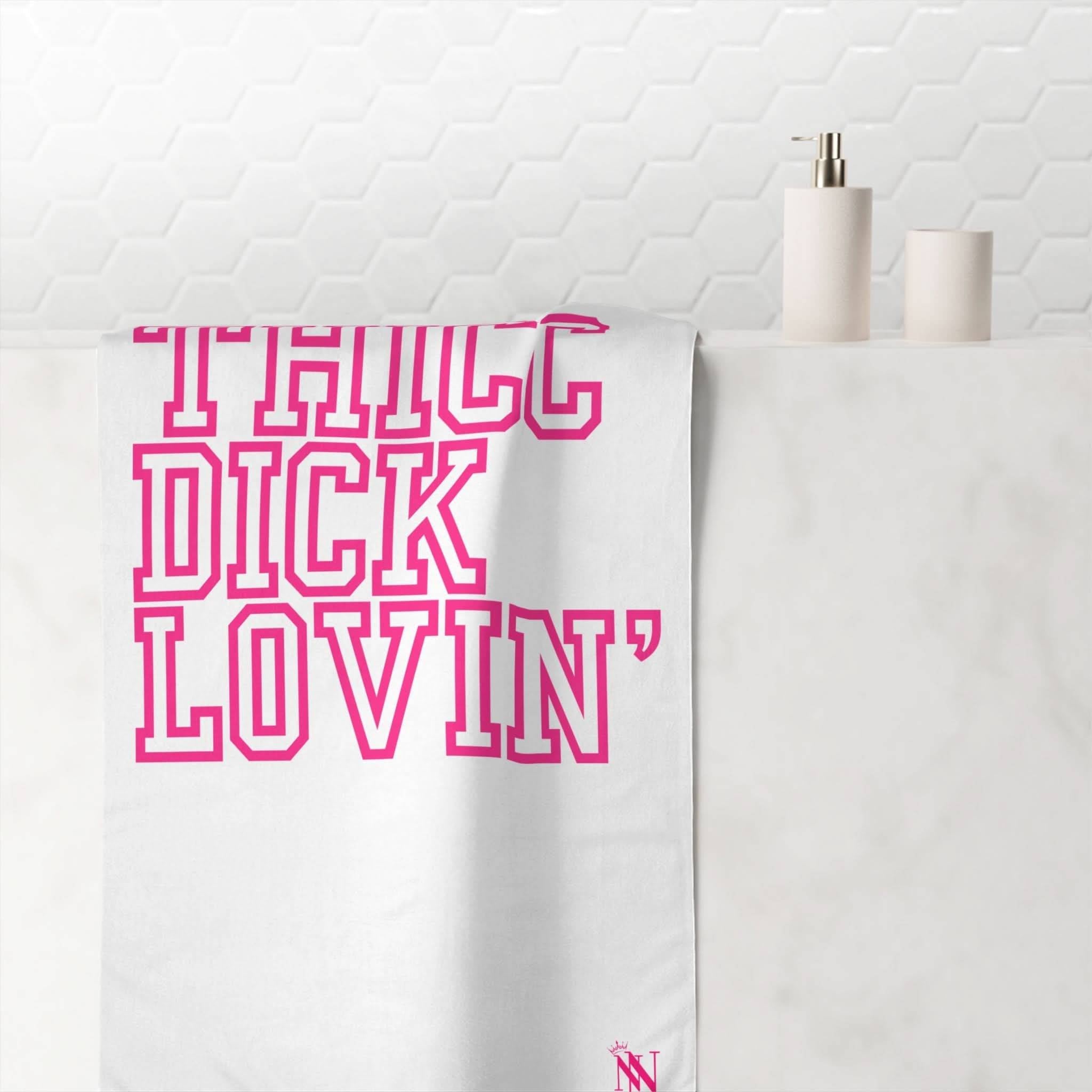 Thicc Dick Lovin’ | Mix & Match Naughty XL Fun-Flirty Lovers’ Towels