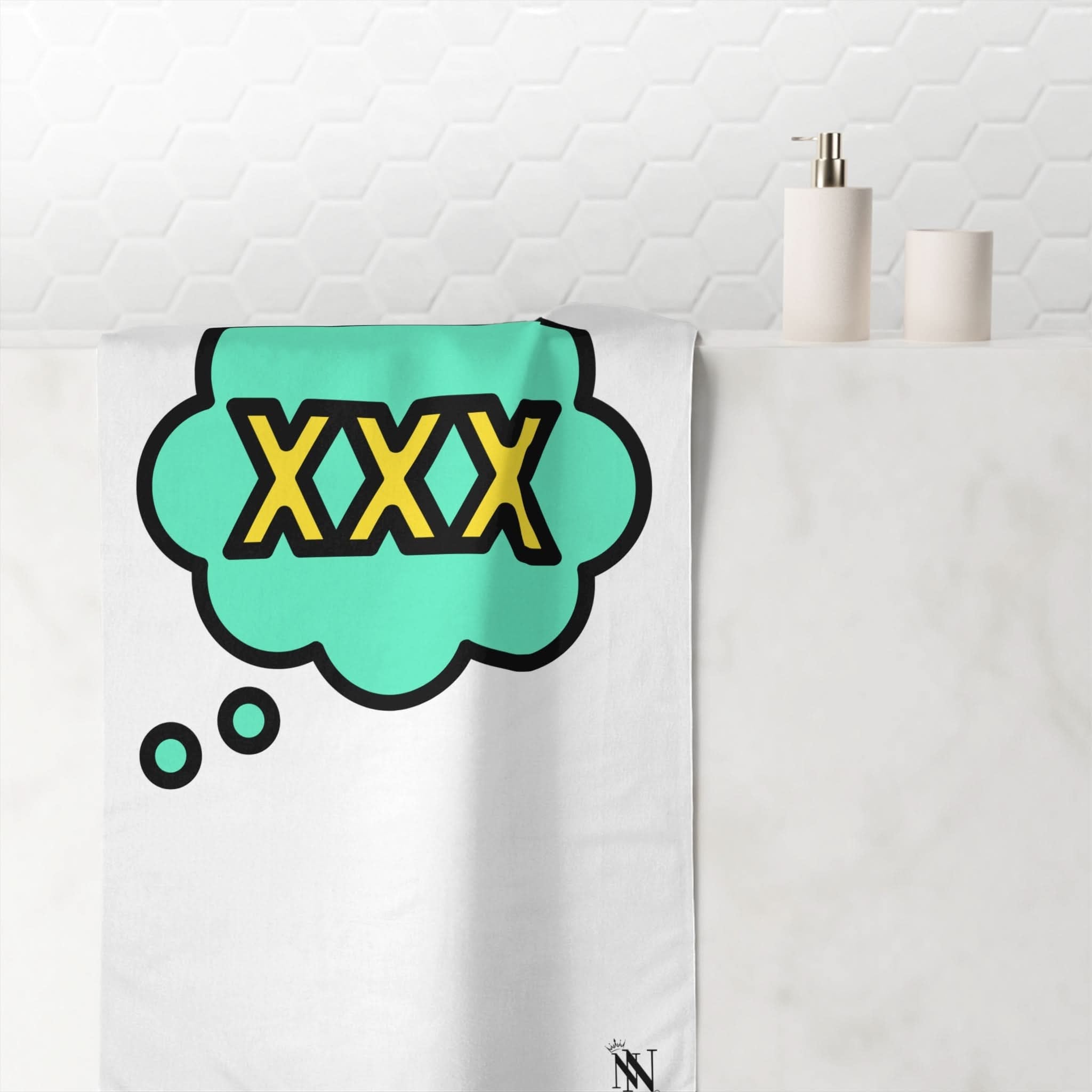 Thinking Dirty! | Mix & Match Naughty XL Fun-Flirty Lovers’ Towels