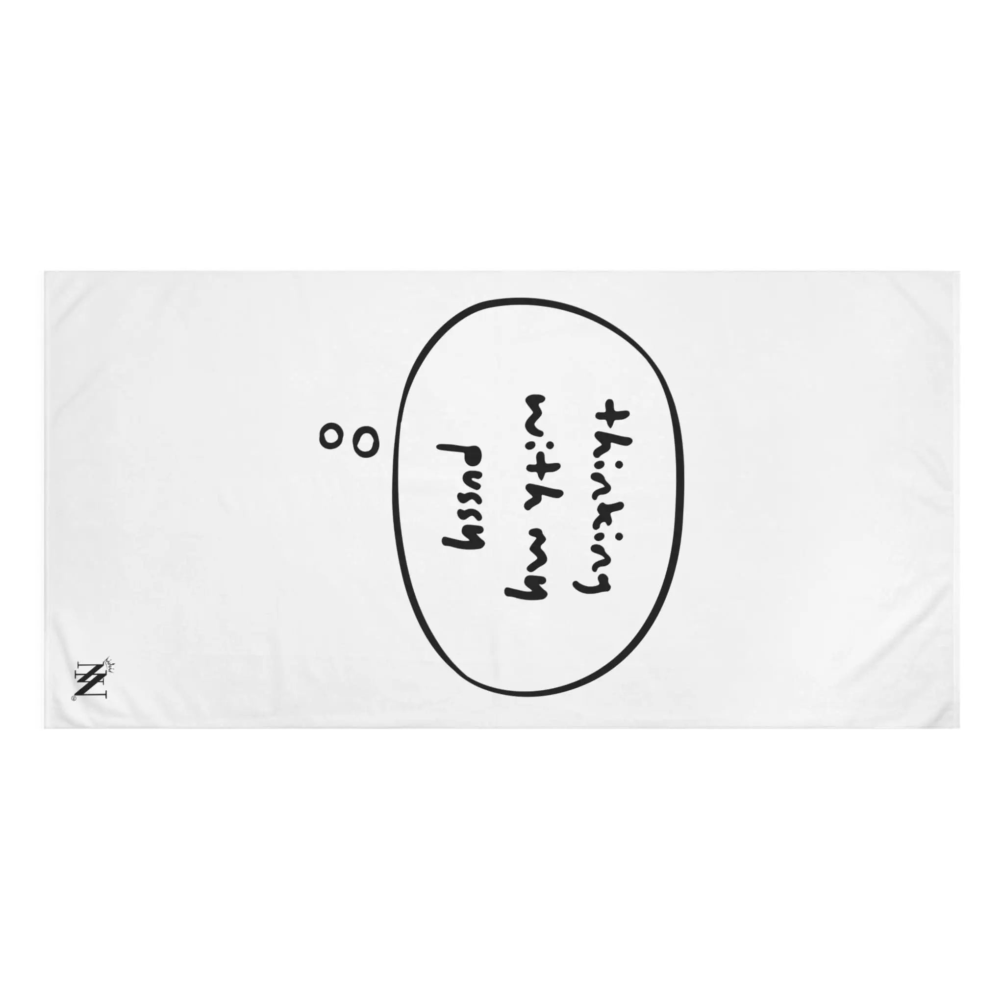 Thinking With My Pussy | Mix & Match Naughty XL Fun-Flirty Lovers’ Towels