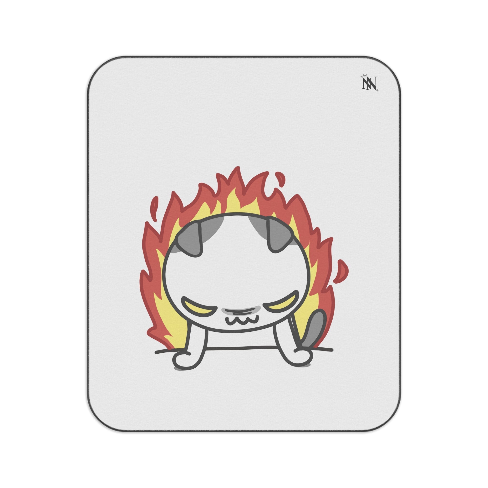 This Kitty Is On Fire | Mix Match Fun-Flirty Lovers’ Water-Resistant Blankets