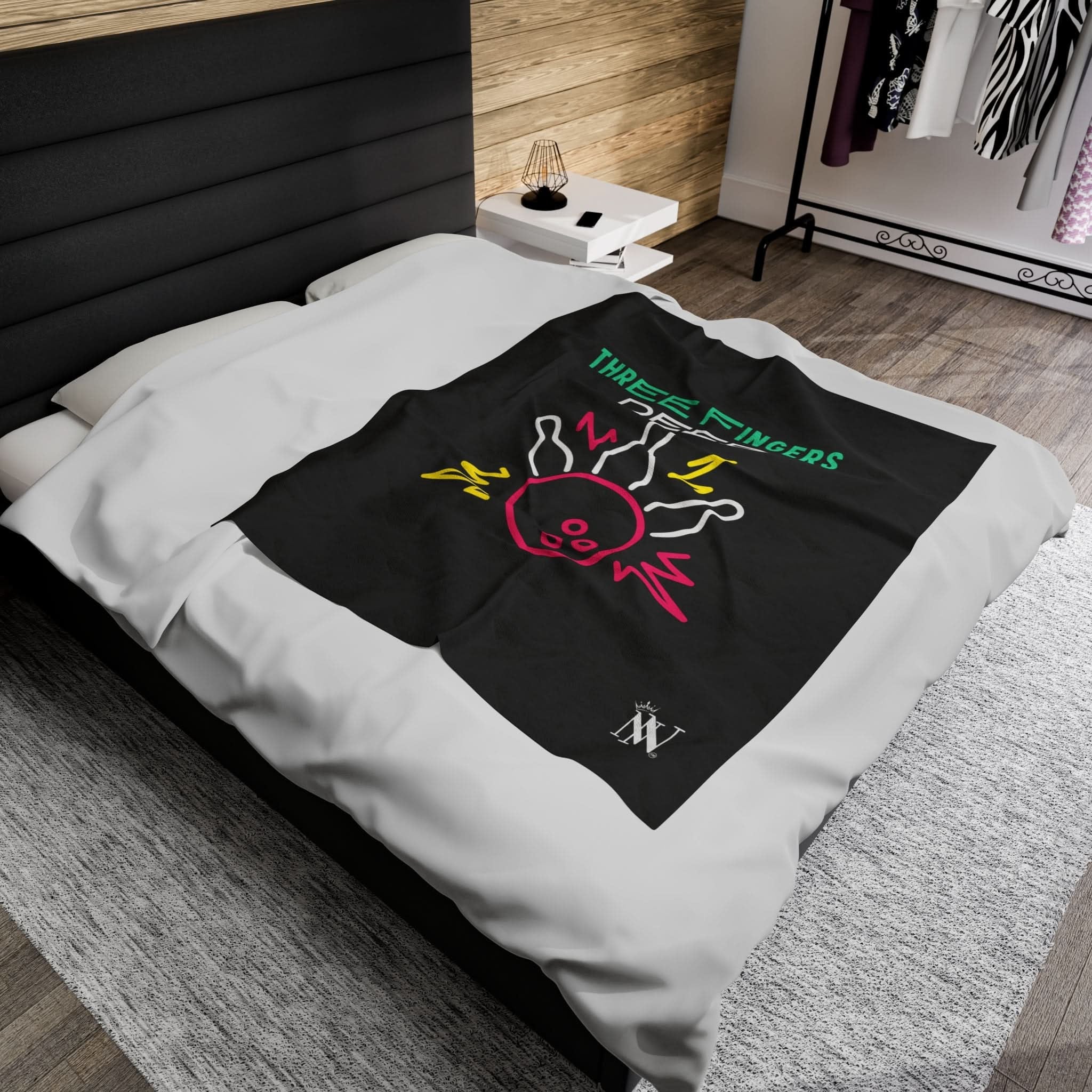 Three Fingers Deep | Mix & Match Fun-Flirty Lovers’ Blankets