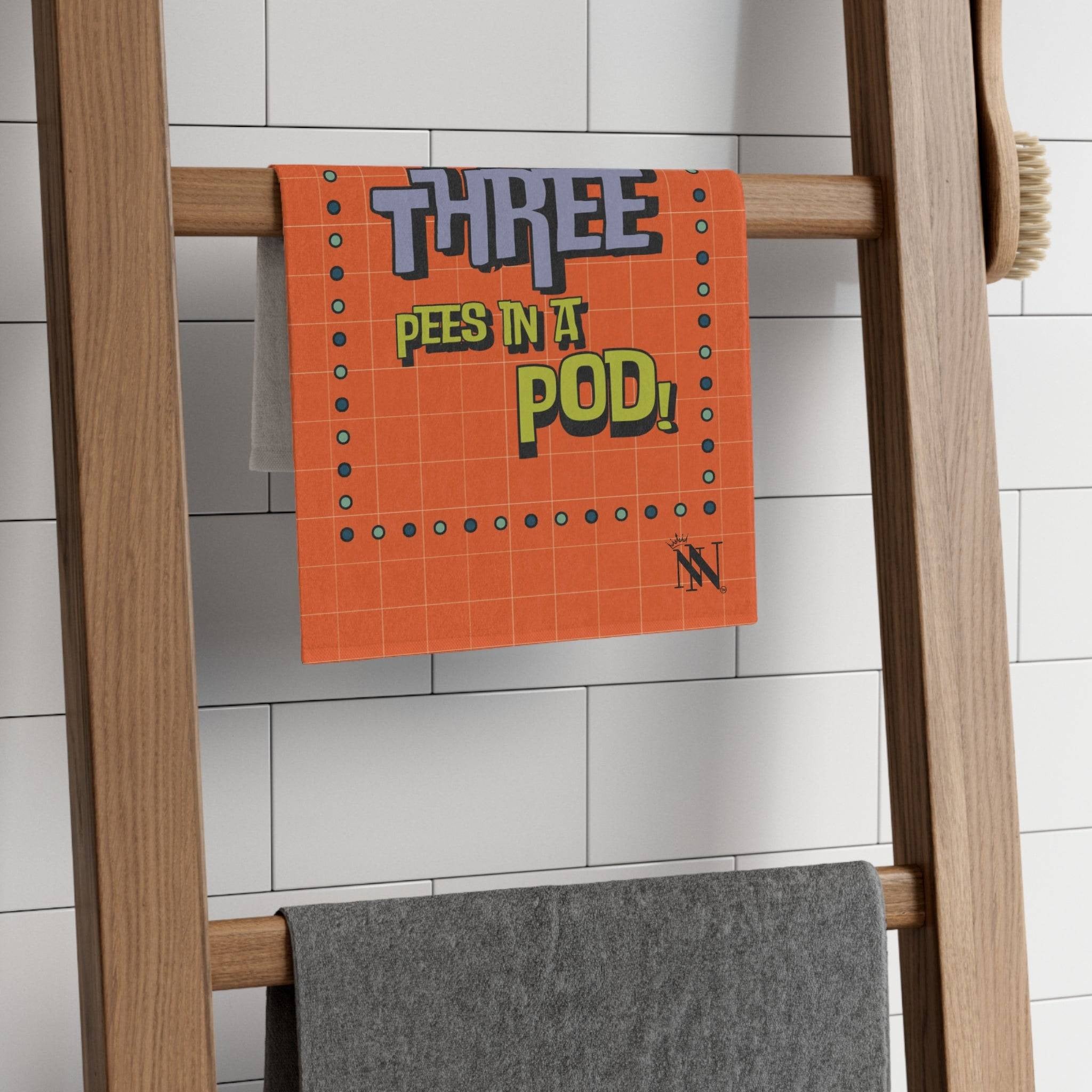 Three Pees in a Pod | Mix & Match Soft Fun-Flirty Lovers’ Towels