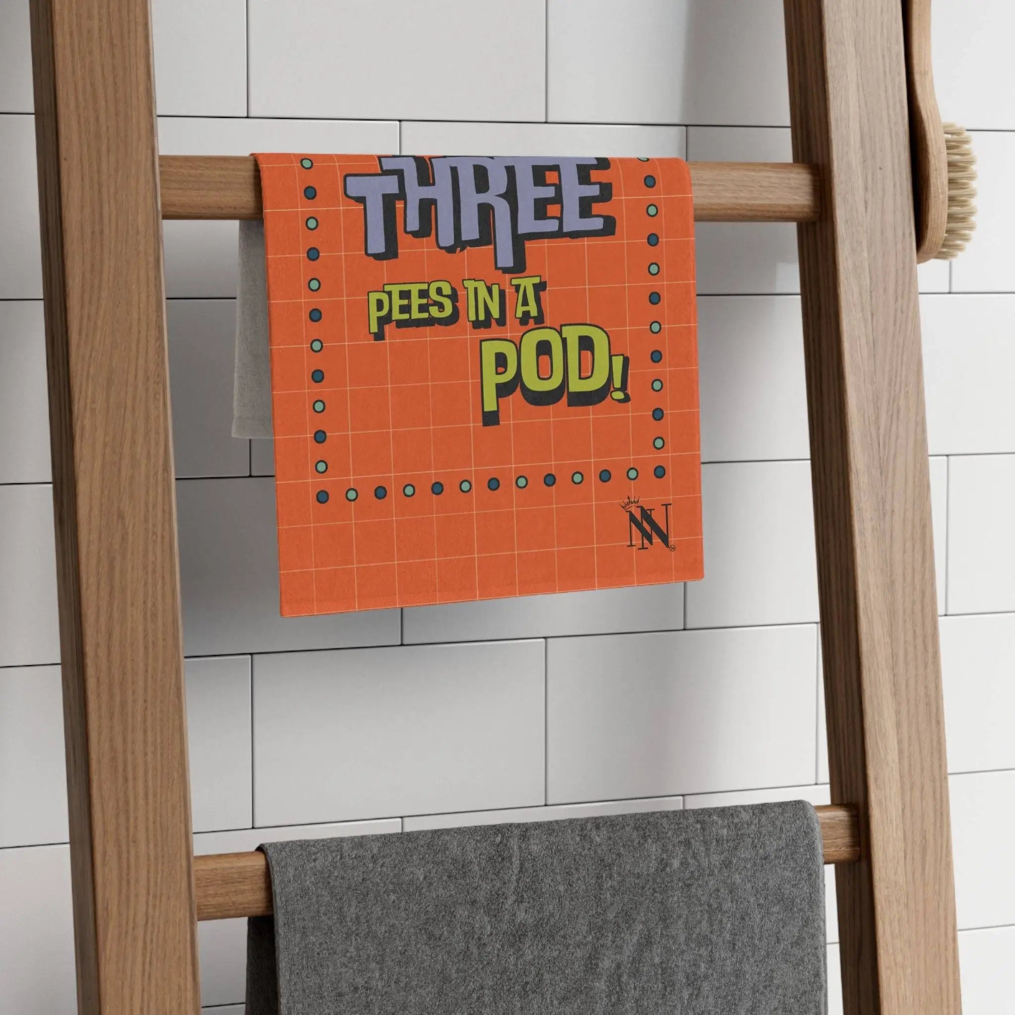 Three Pees in a Pod | Mix & Match Soft Fun-Flirty Lovers’ Towels