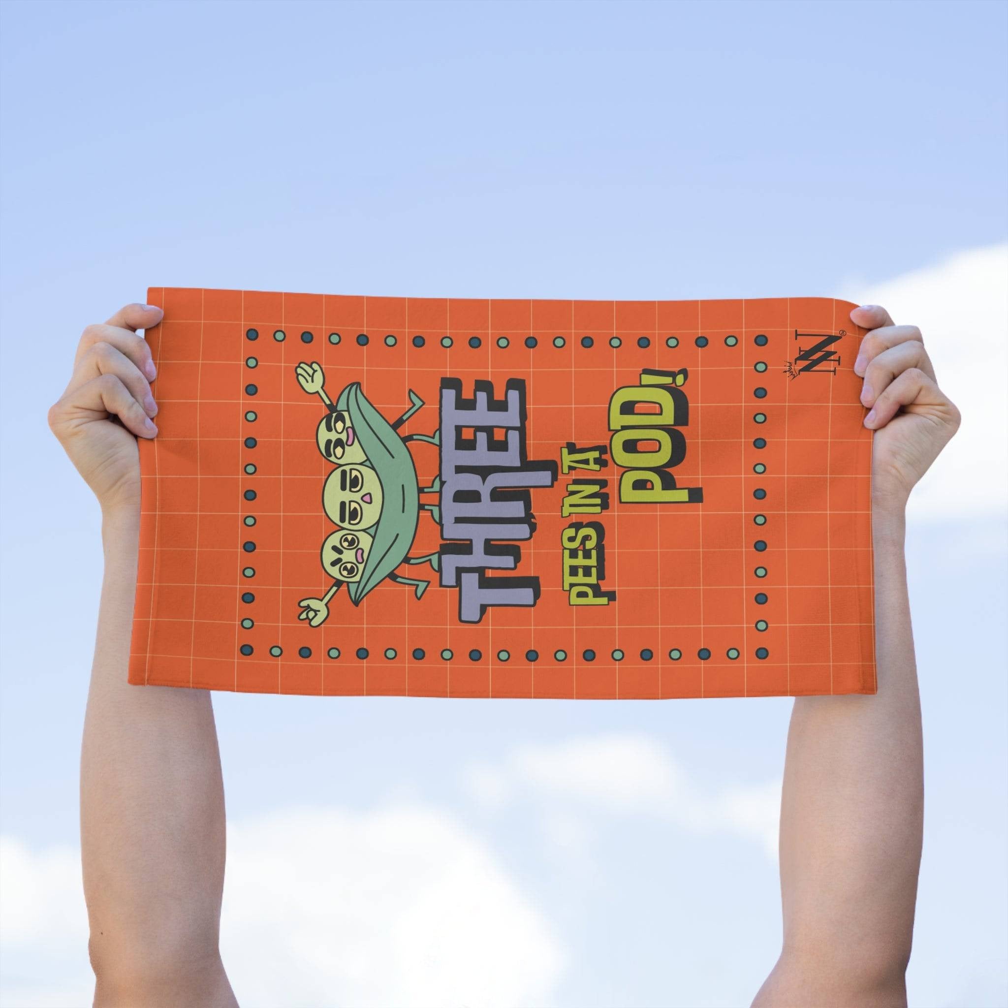 Three Pees in a Pod | Mix & Match Soft Fun-Flirty Lovers’ Towels