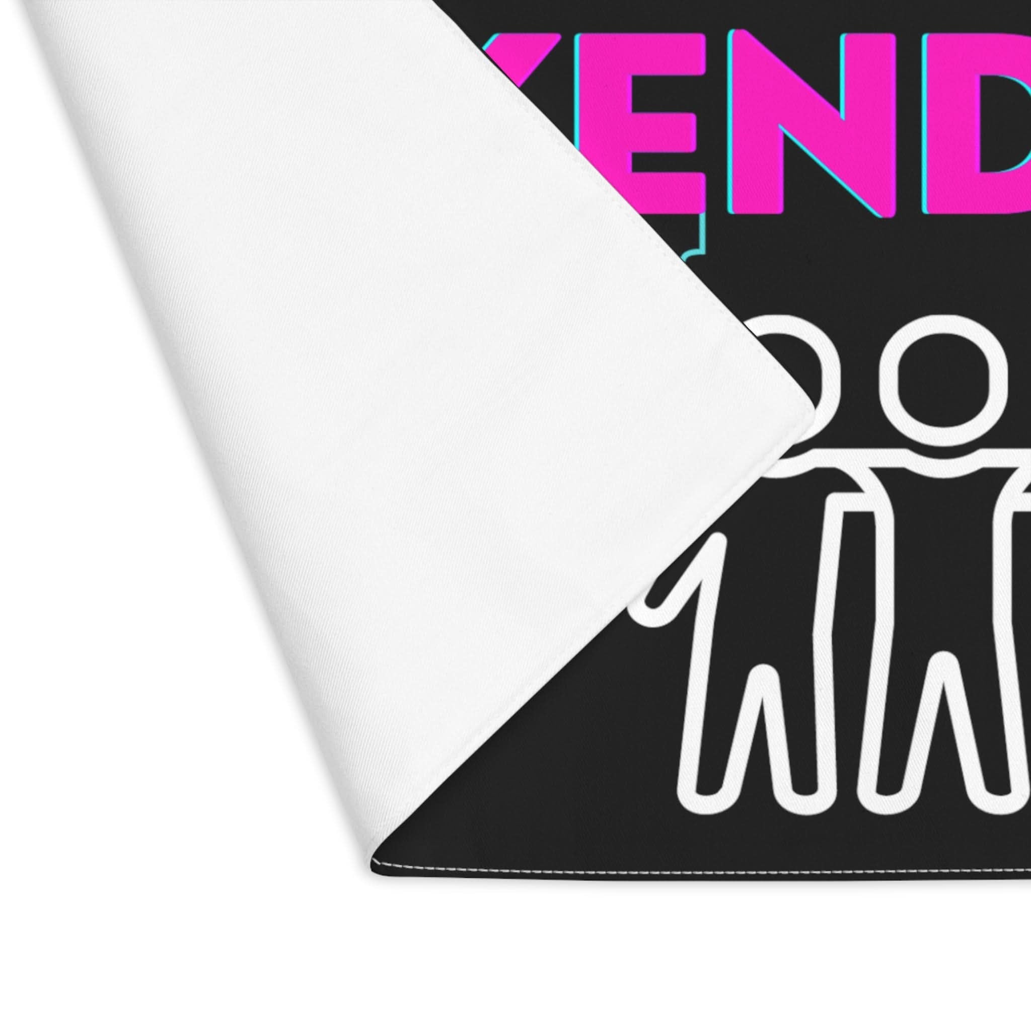 Threesome Weekend Black | Mix & Match Playful Fun-Flirty Lovers’ Toy Mats