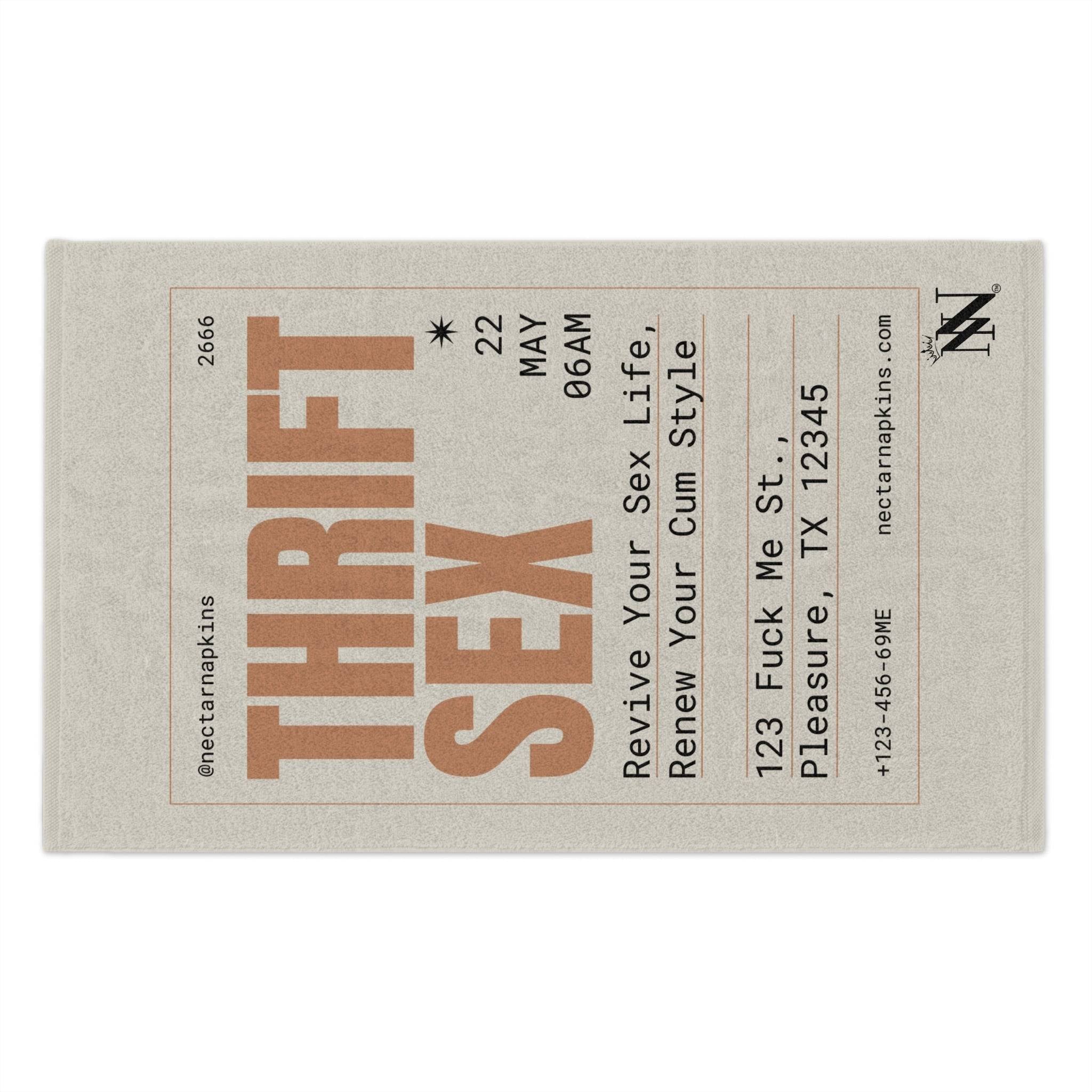 Thrift Sex | Mix & Match Soft Fun-Flirty Lovers’ Towels