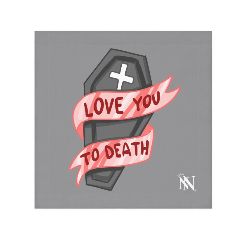 Til Death Do Us Part Grey | Mix & Match Lils’ Fun-Flirty Lovers’ Towels