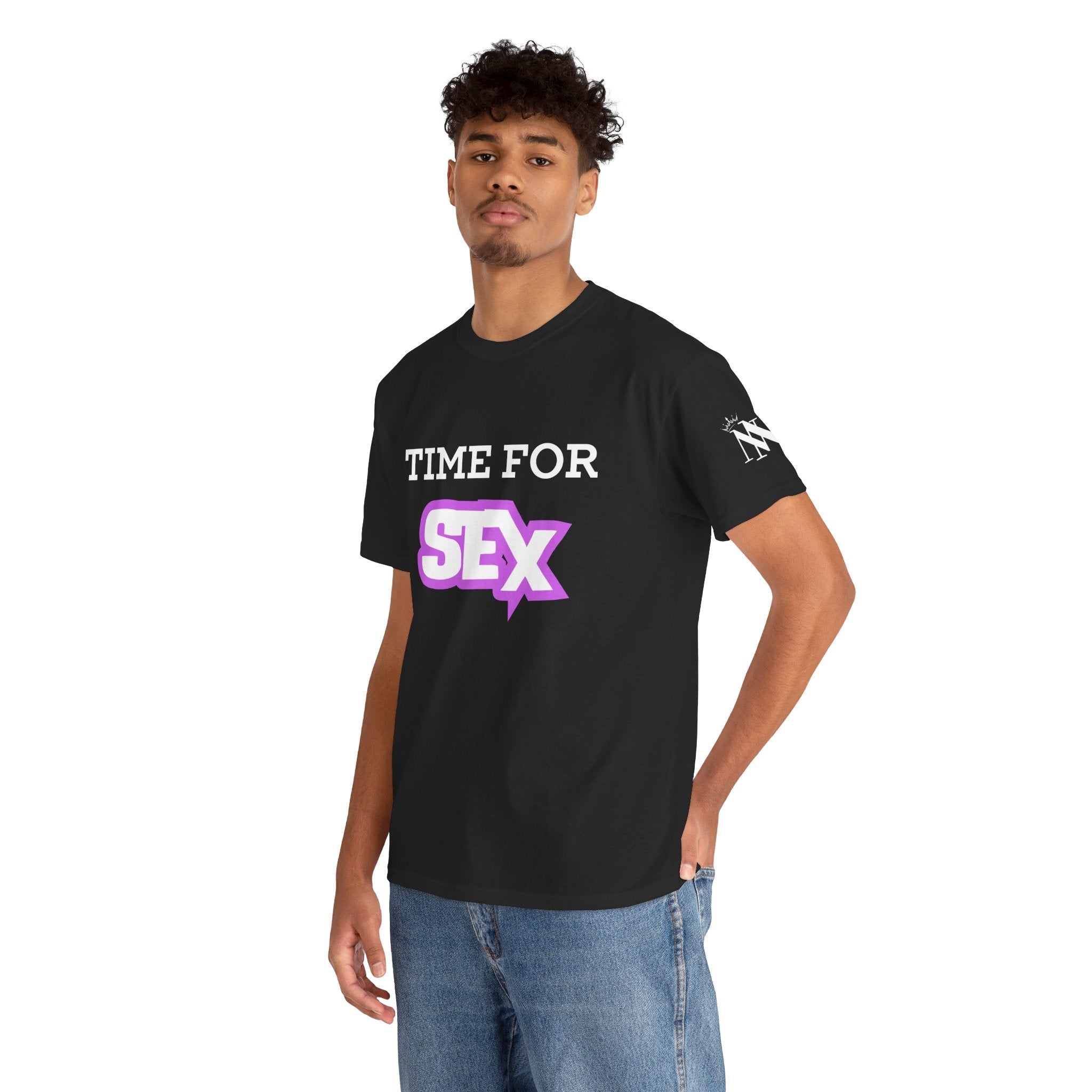 Time for Sex! | Mix & Match 100% Cotton Unisex Fun-Flirty Lovers’ Tees