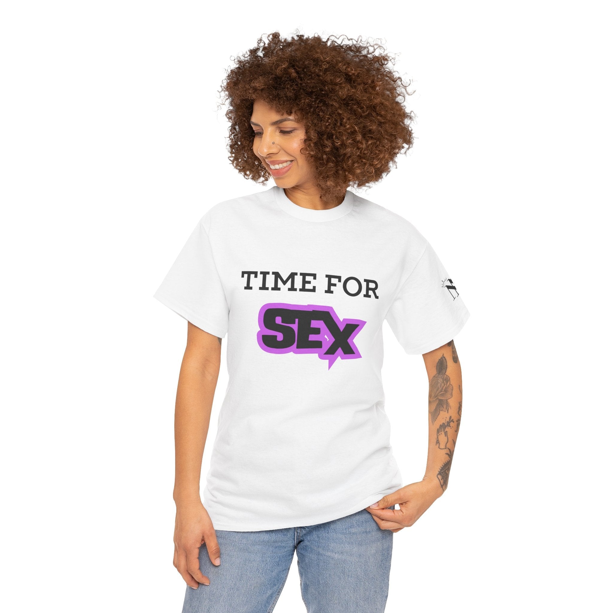Time for Sex! | Mix & Match 100% Cotton Unisex Fun-Flirty Lovers’ Tees