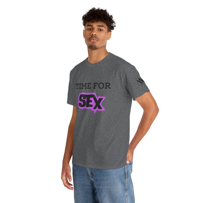 Time for Sex! | Mix & Match 100% Cotton Unisex Fun-Flirty Lovers’ Tees