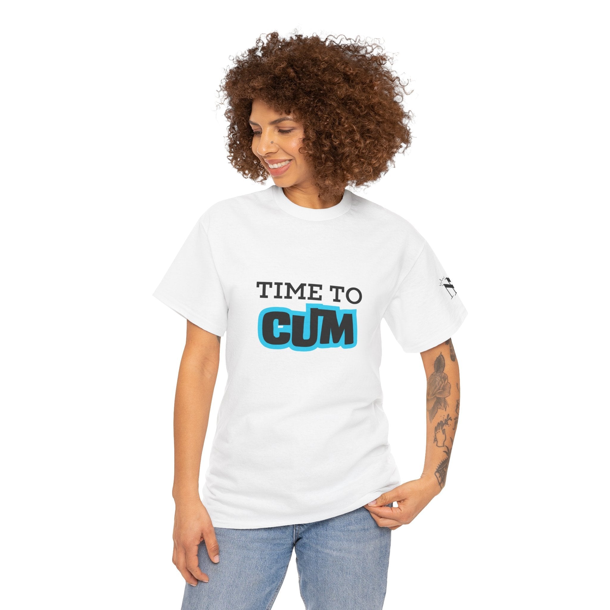 Time to Cum | Mix & Match 100% Cotton Unisex Fun-Flirty Lovers’ Tees
