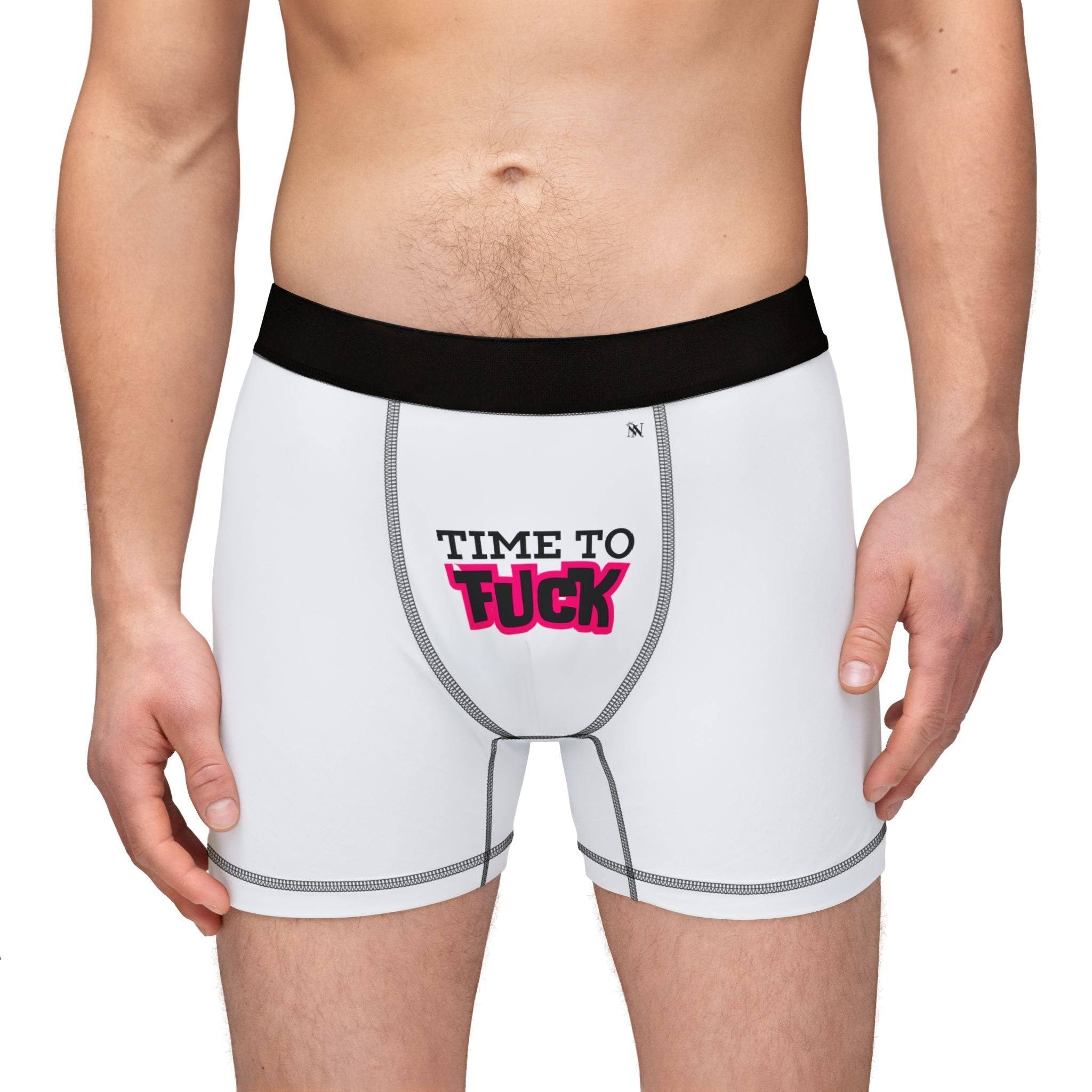 Time to Fuck | Mix and Match Fun-Flirty Lovers’ Boxer Briefs