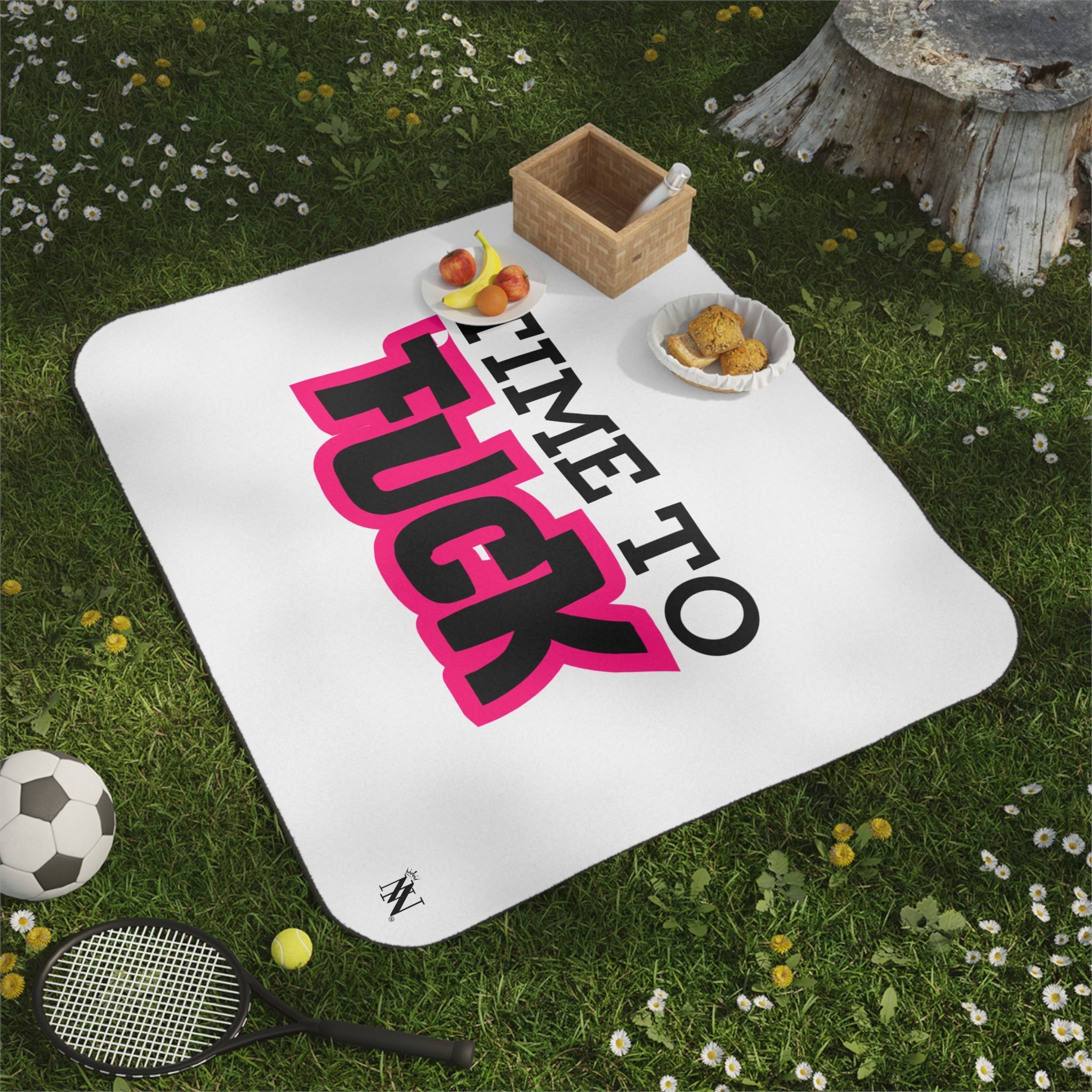 Time to Fuck | Mix Match Fun-Flirty Lovers’ Water-Resistant Blankets