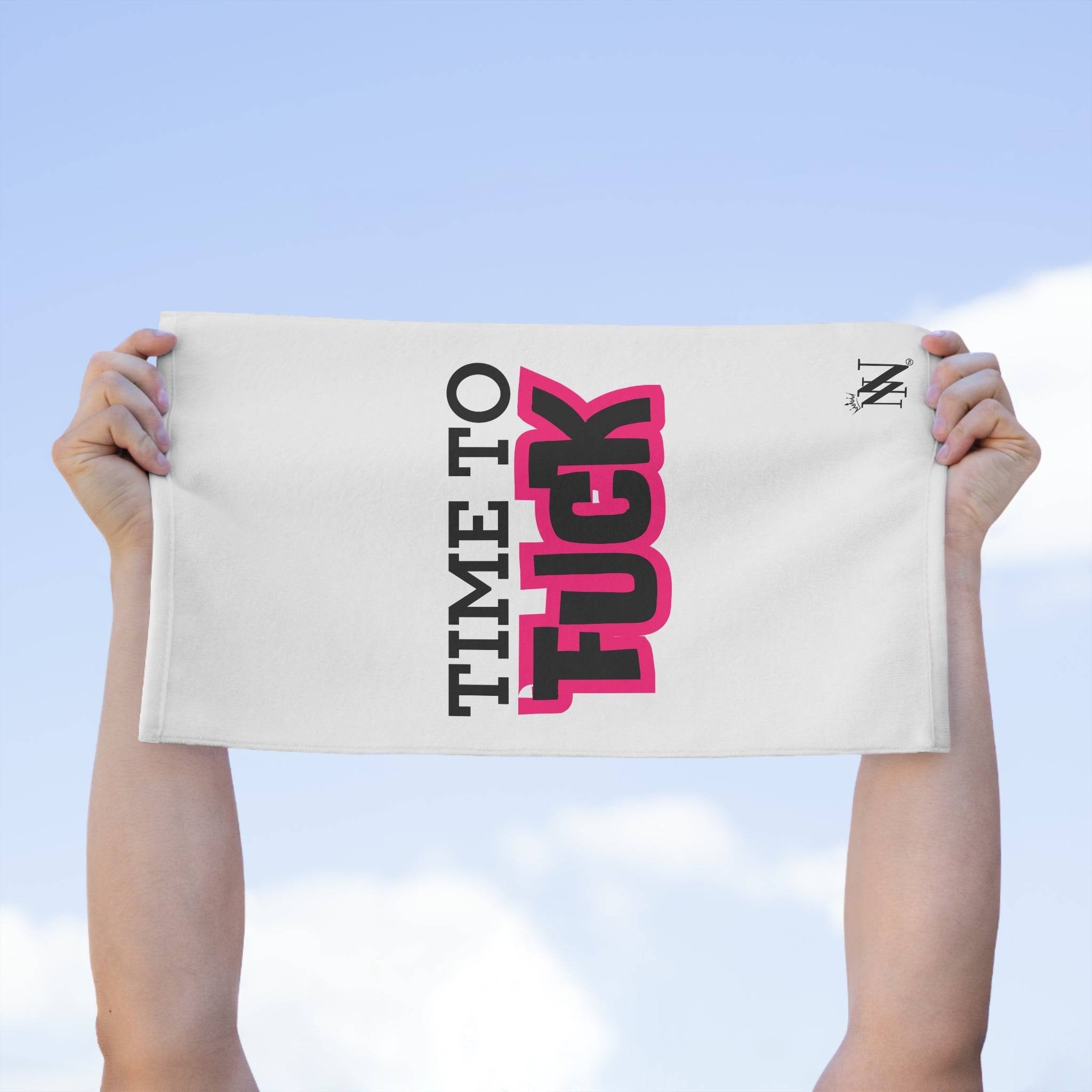 Time to Fuck | Mix & Match Soft Fun-Flirty Lovers’ Towels