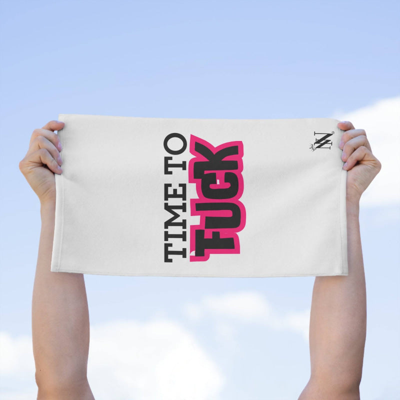 Time to Fuck | Mix & Match Soft Fun-Flirty Lovers’ Towels